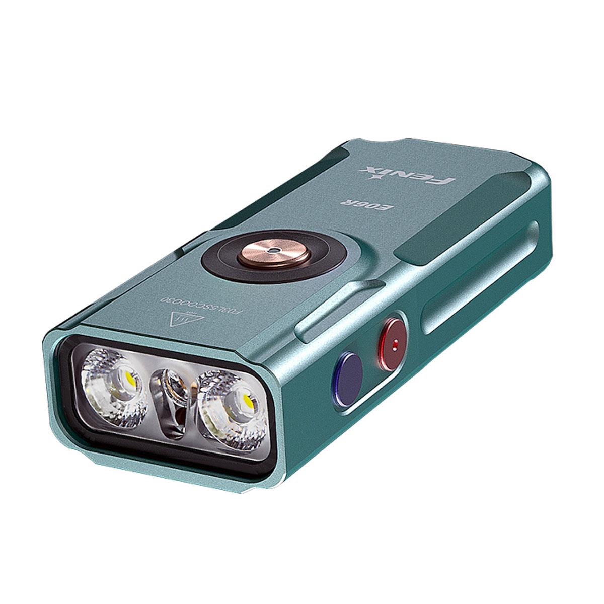Fenix E06R 3-in-1 Keychain Multipurpose Flashlight/Ring Light/Laser Light