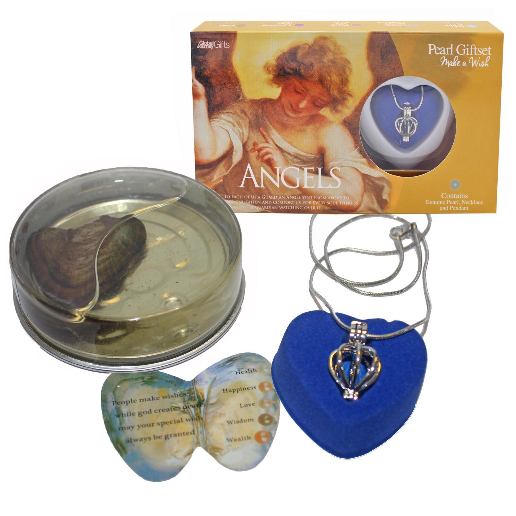 Wish Pearl and Pendant Necklace Gift Set - Choose Design - Picture 38 of 65