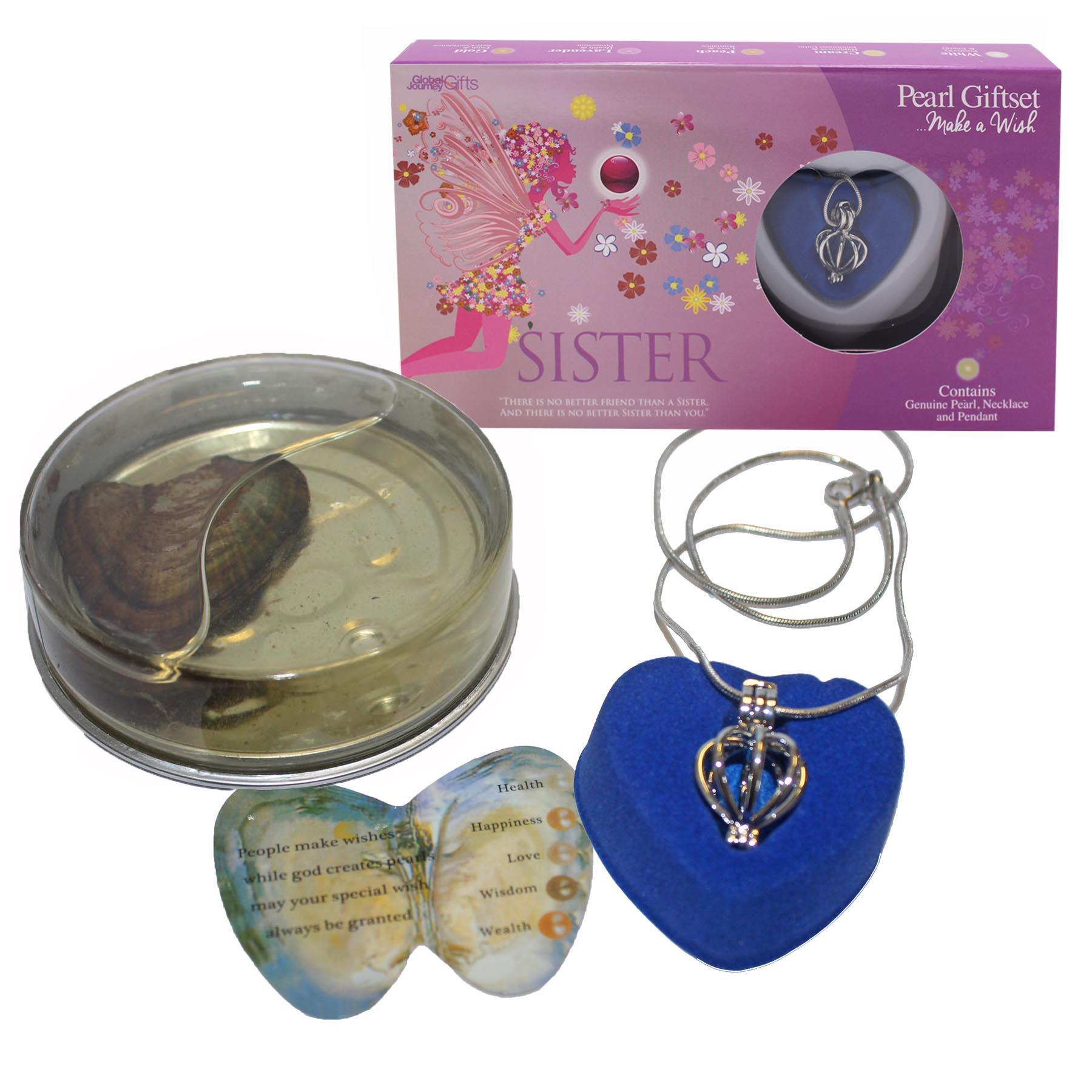 Wish Pearl and Pendant Necklace Gift Set - Choose Design - Picture 46 of 65