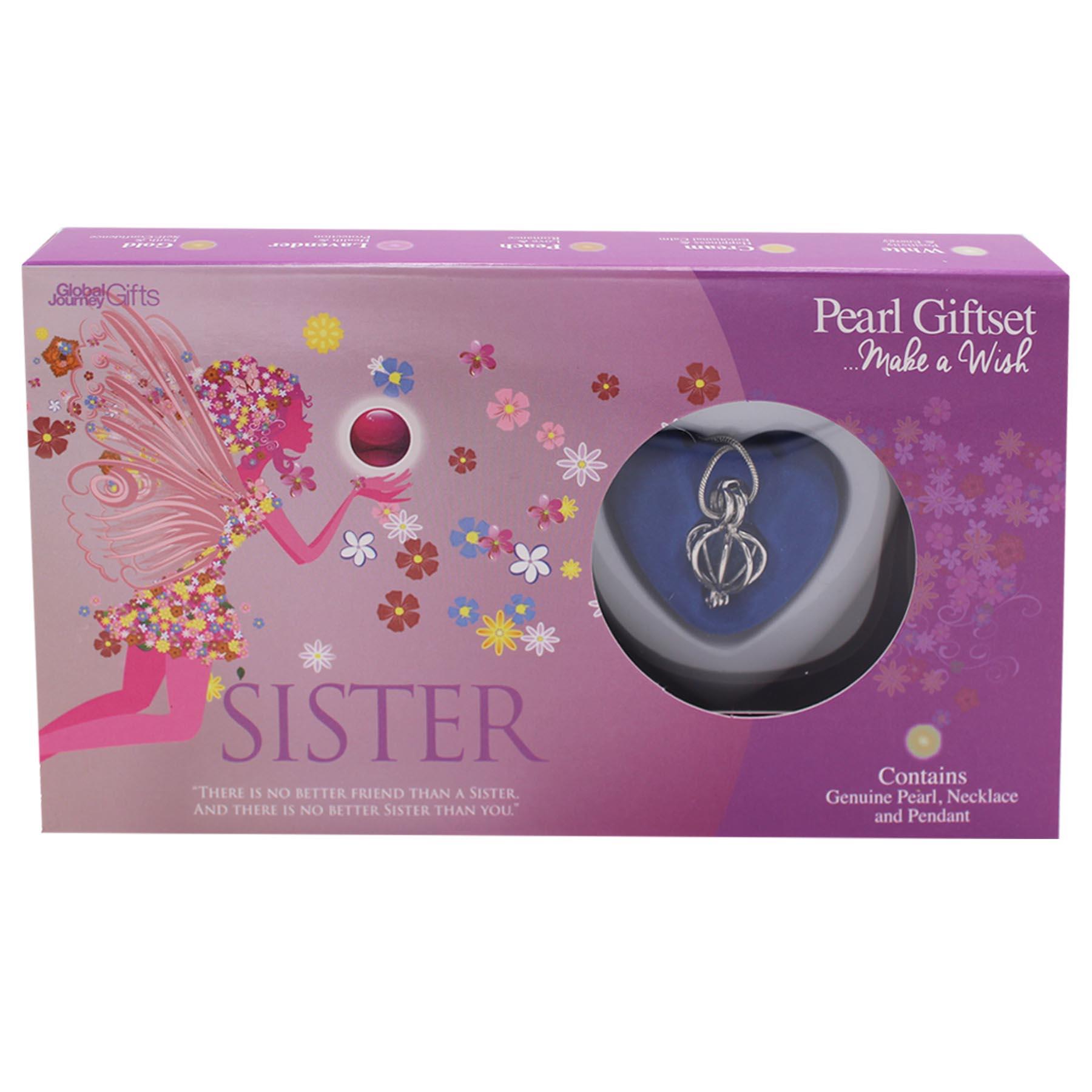 Wish Pearl and Pendant Necklace Gift Set - Choose Design - Picture 47 of 65