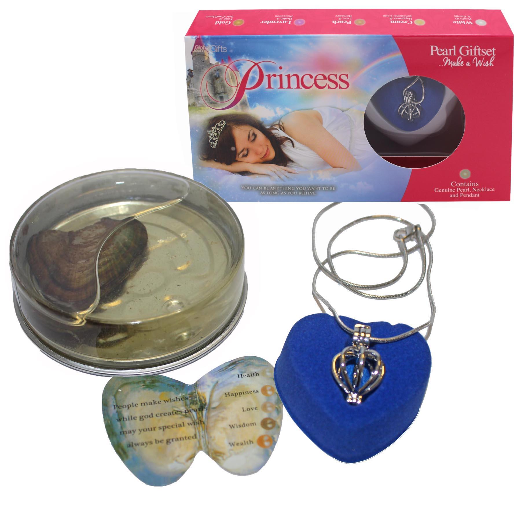 Wish Pearl and Pendant Necklace Gift Set - Choose Design - Picture 50 of 65