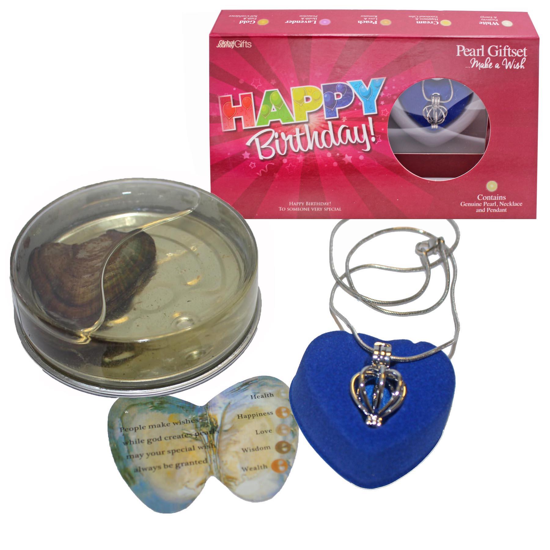 Wish Pearl and Pendant Necklace Gift Set - Choose Design - Picture 54 of 65