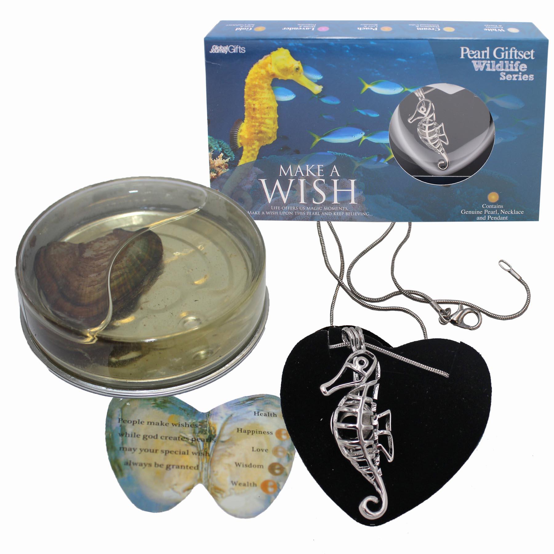 Wish Pearl and Pendant Necklace Gift Set - Choose Design - Picture 62 of 65