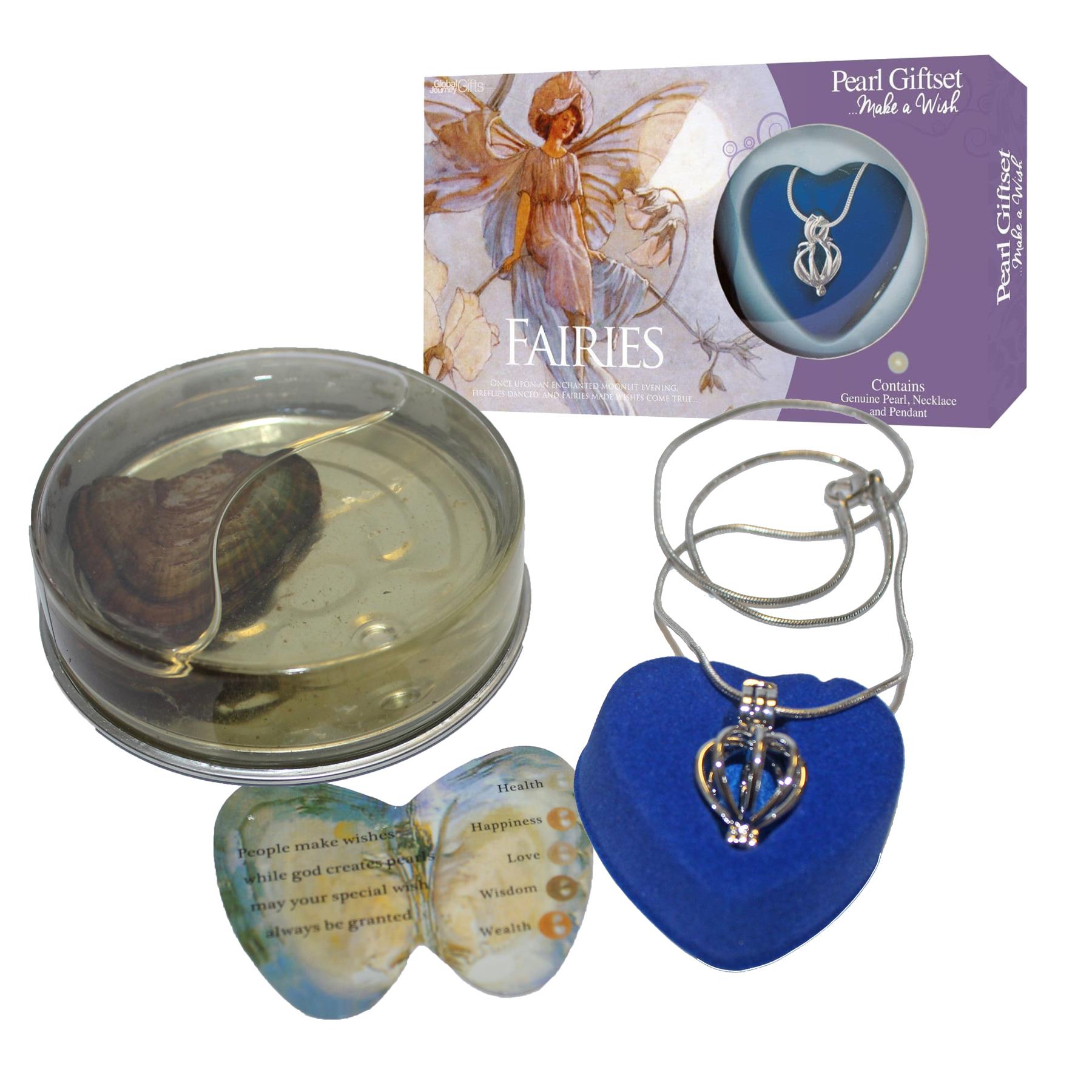Wish Pearl and Pendant Necklace Gift Set - Choose Design - Picture 6 of 65