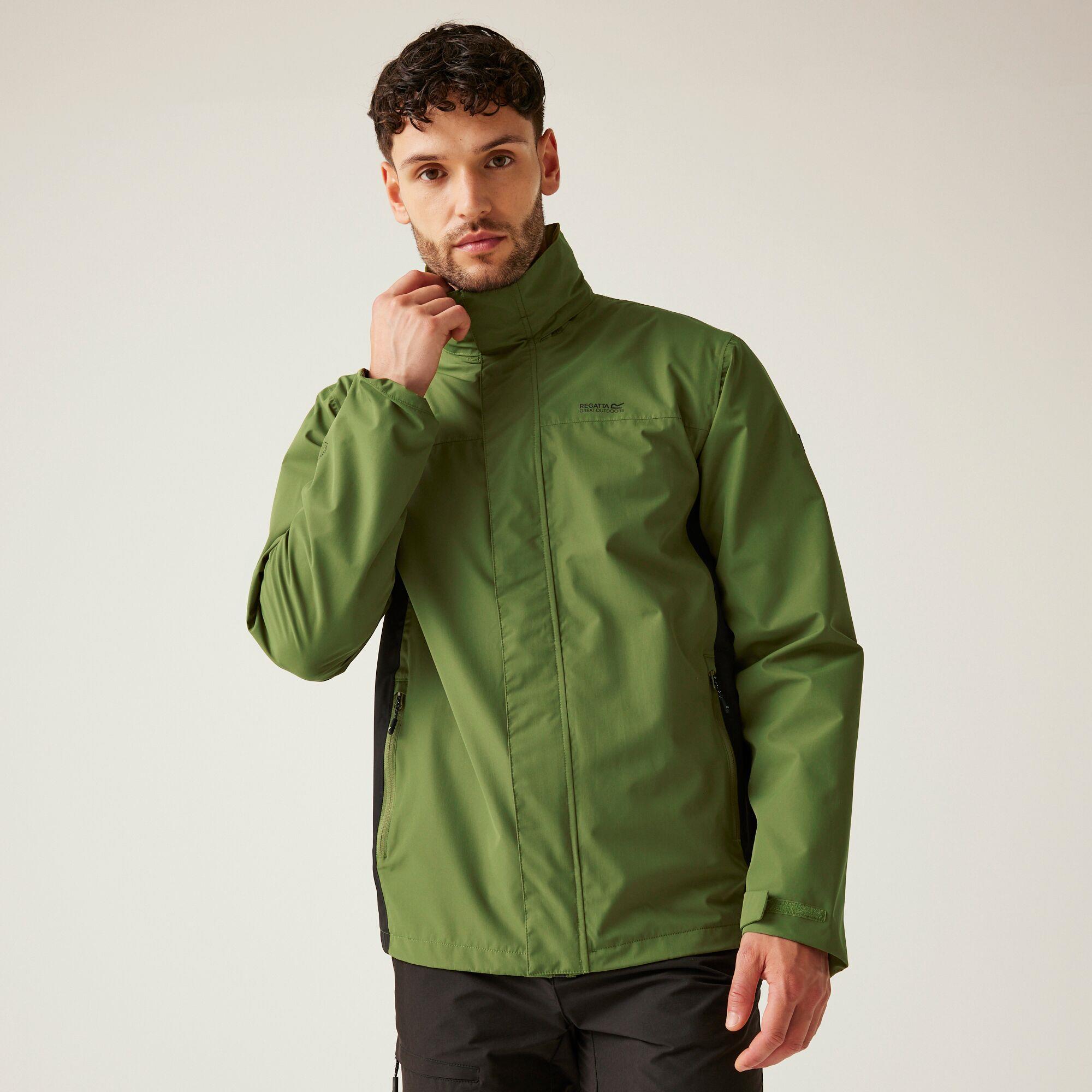 Regatta Herren Matt II Jacke wasserdicht atmungsaktiv leichter Mantel - Bild 19 von 51