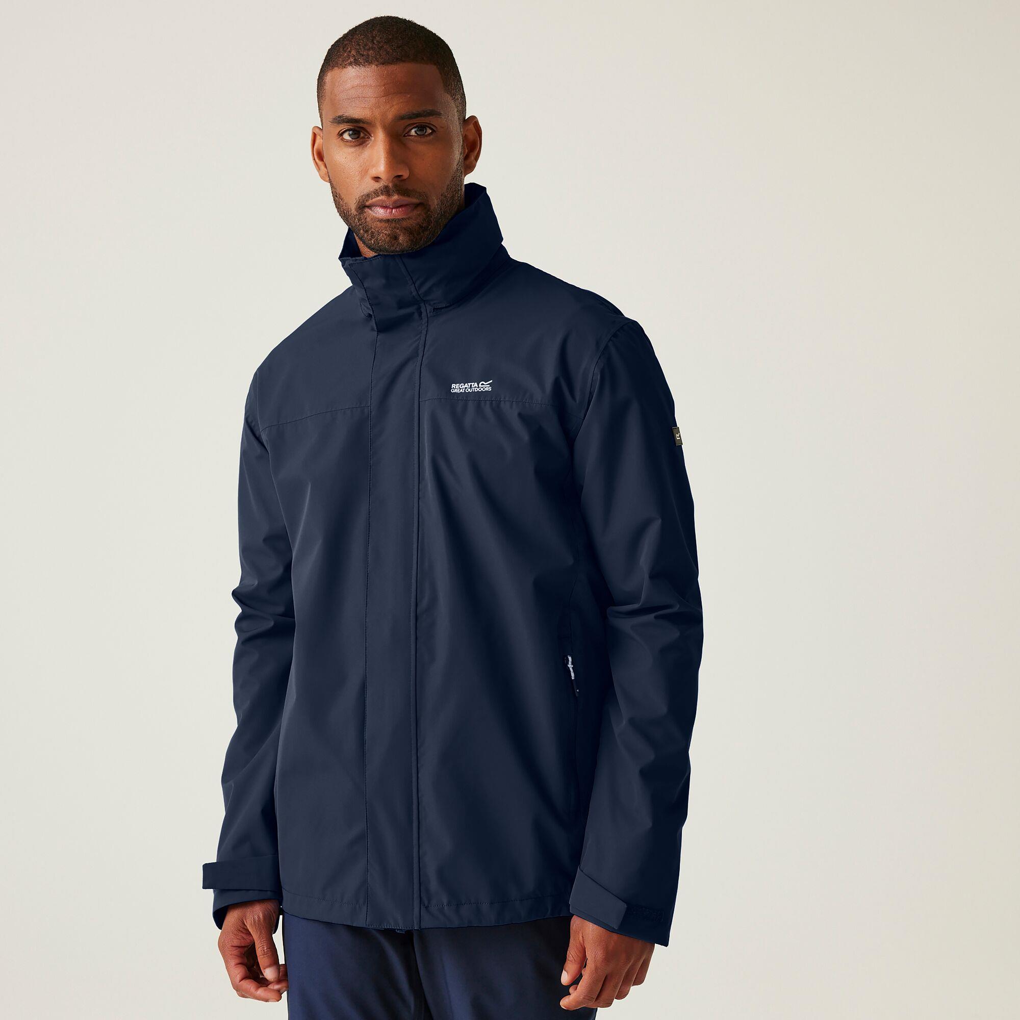 Regatta Herren Matt II Jacke wasserdicht atmungsaktiv leichter Mantel - Bild 44 von 51