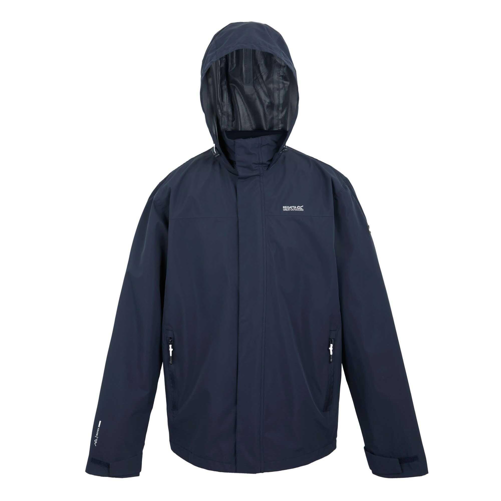 Regatta Herren Matt II Jacke wasserdicht atmungsaktiv leichter Mantel - Bild 50 von 51