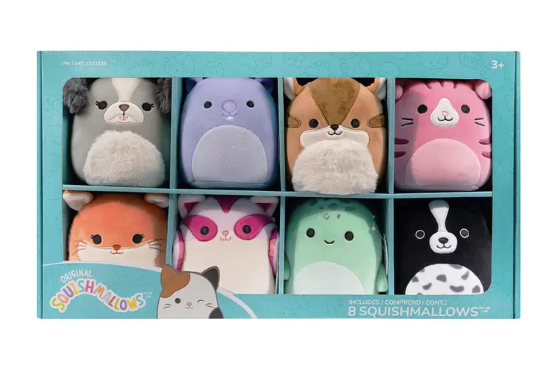 5” Original Squishmallows Mini Plush Soft Toy Assortment 8 Pack Squishmallow