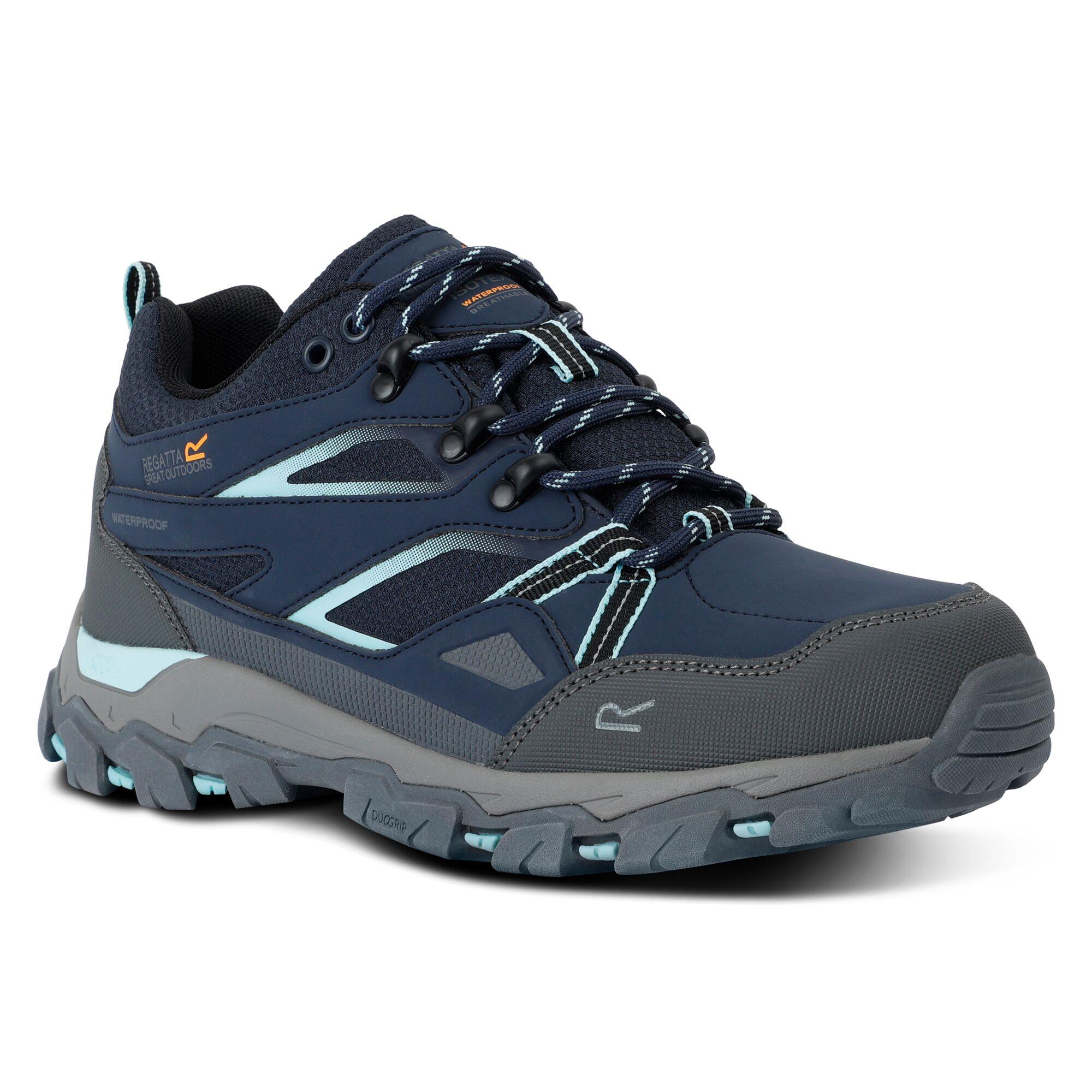 Regatta Women's Holcombe Iii Low Waterproof Walking Shoes - Navy Blue - EU38/UK5 - Image 2