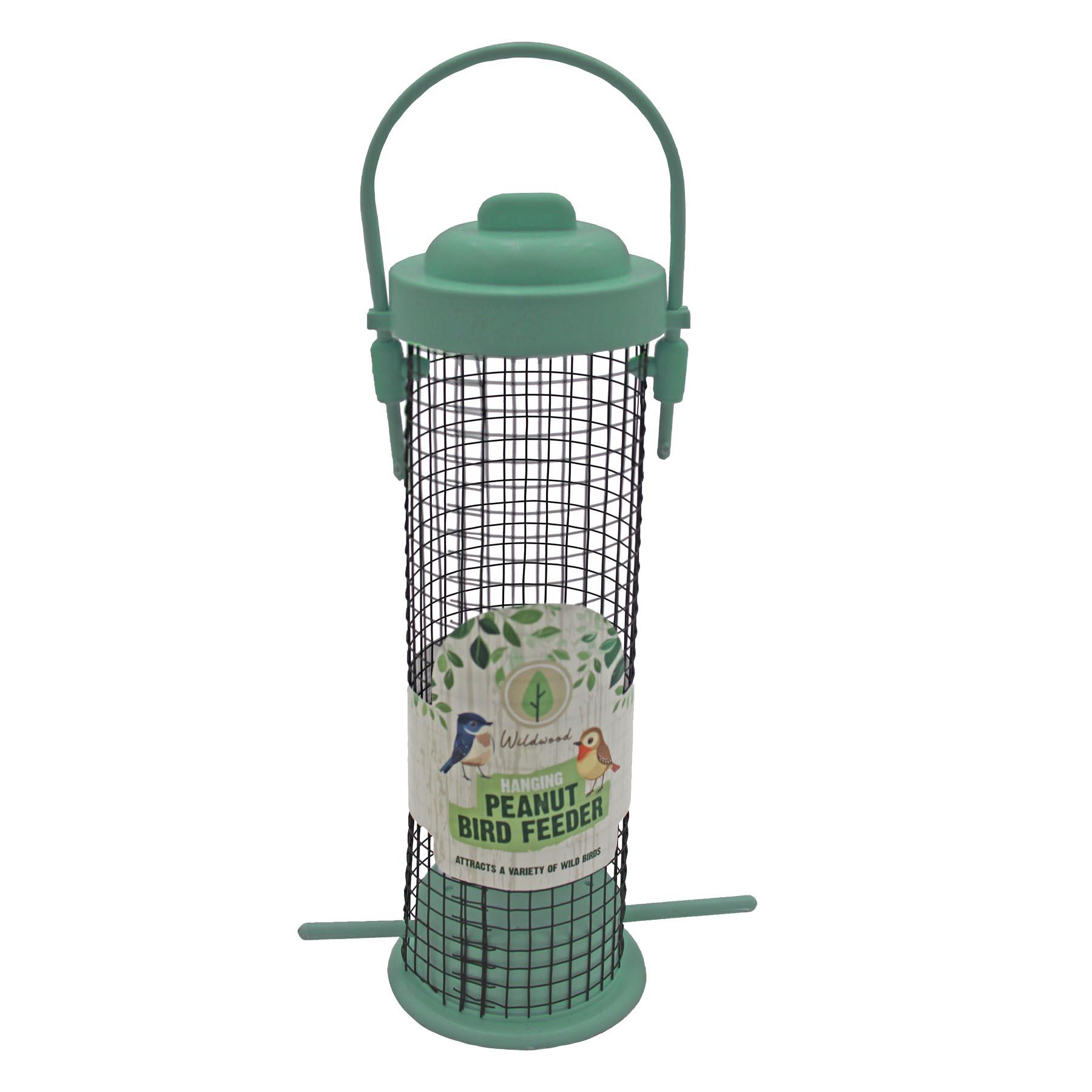 Hanging Peanut Bird Feeder Mesh Wired - Choose Colour