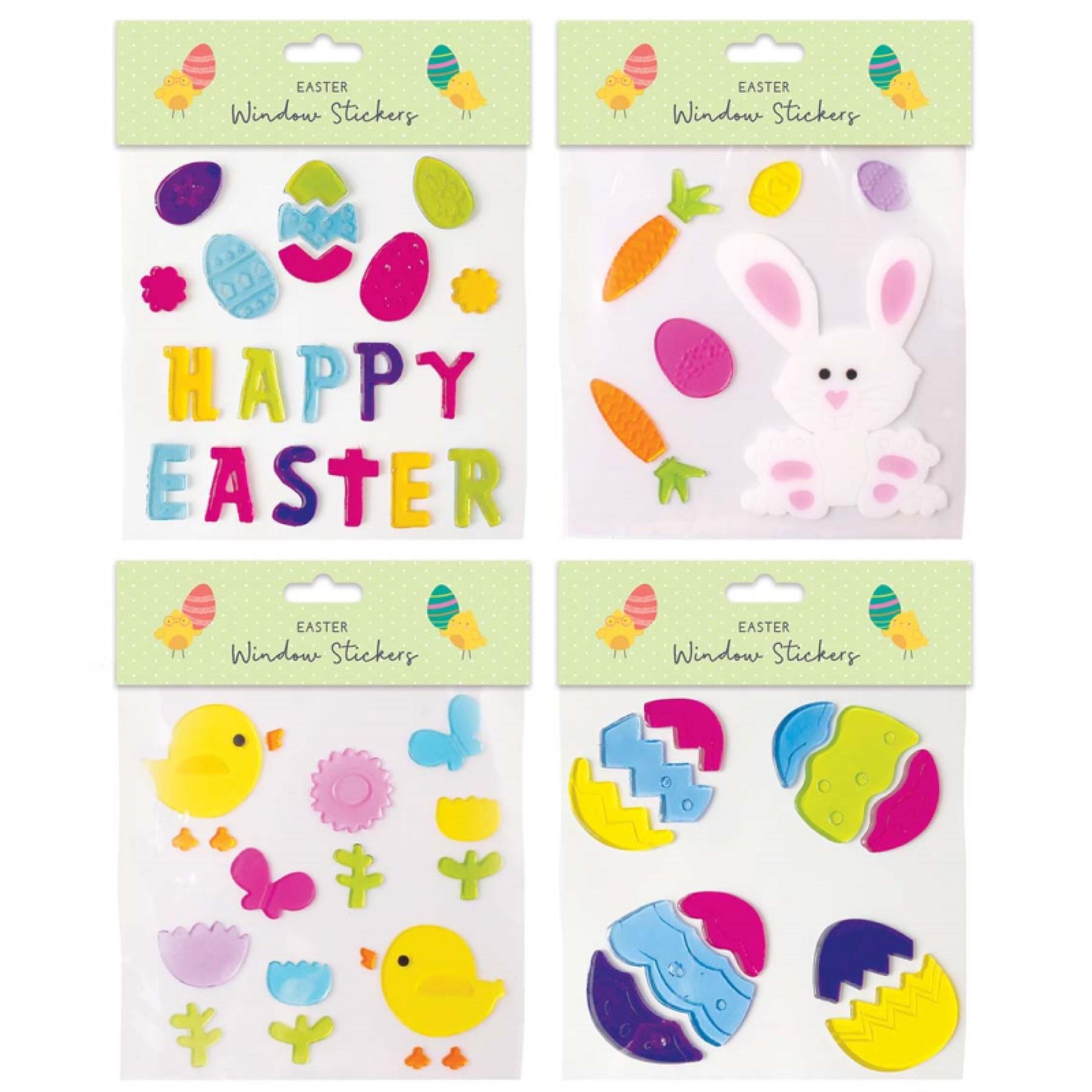 Easter Room Decorations - Window Gel Stickers - Picture 3 of 3