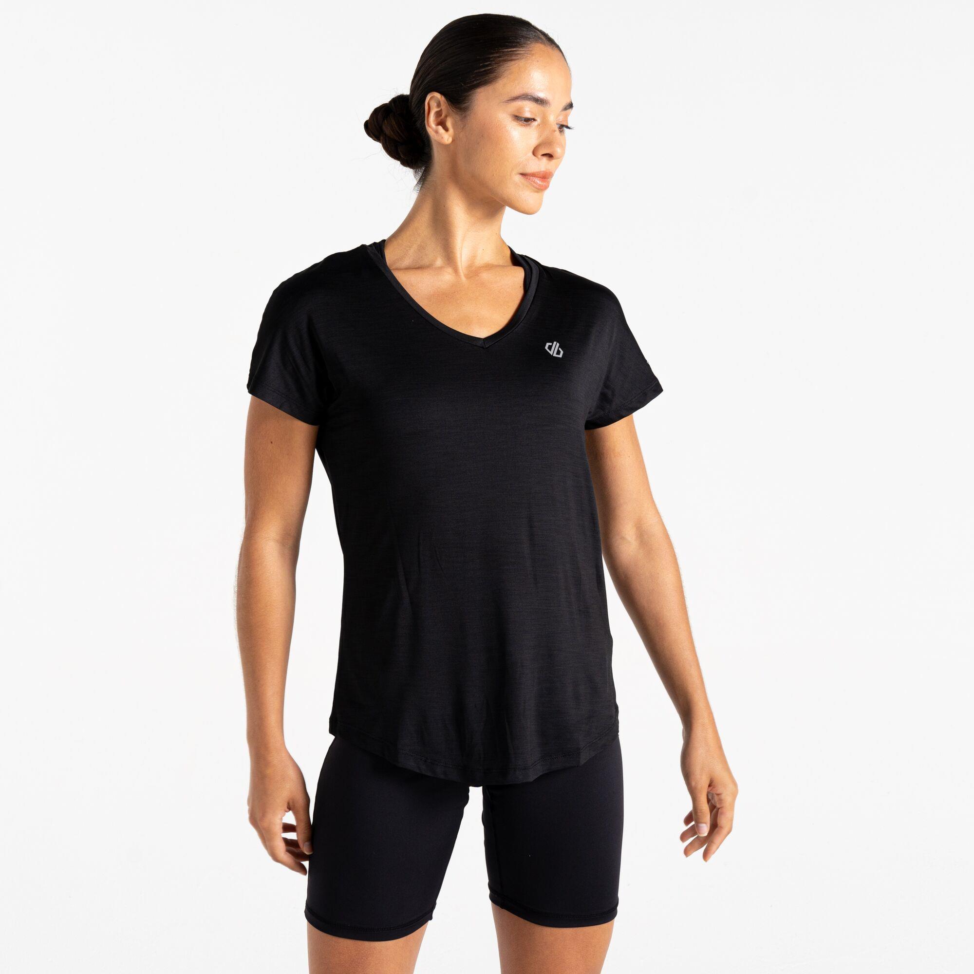 Dare2b Damen Vigilant Active T-Shirt leicht feuchtigkeitsableitend Gym Running Top - Bild 2 von 73