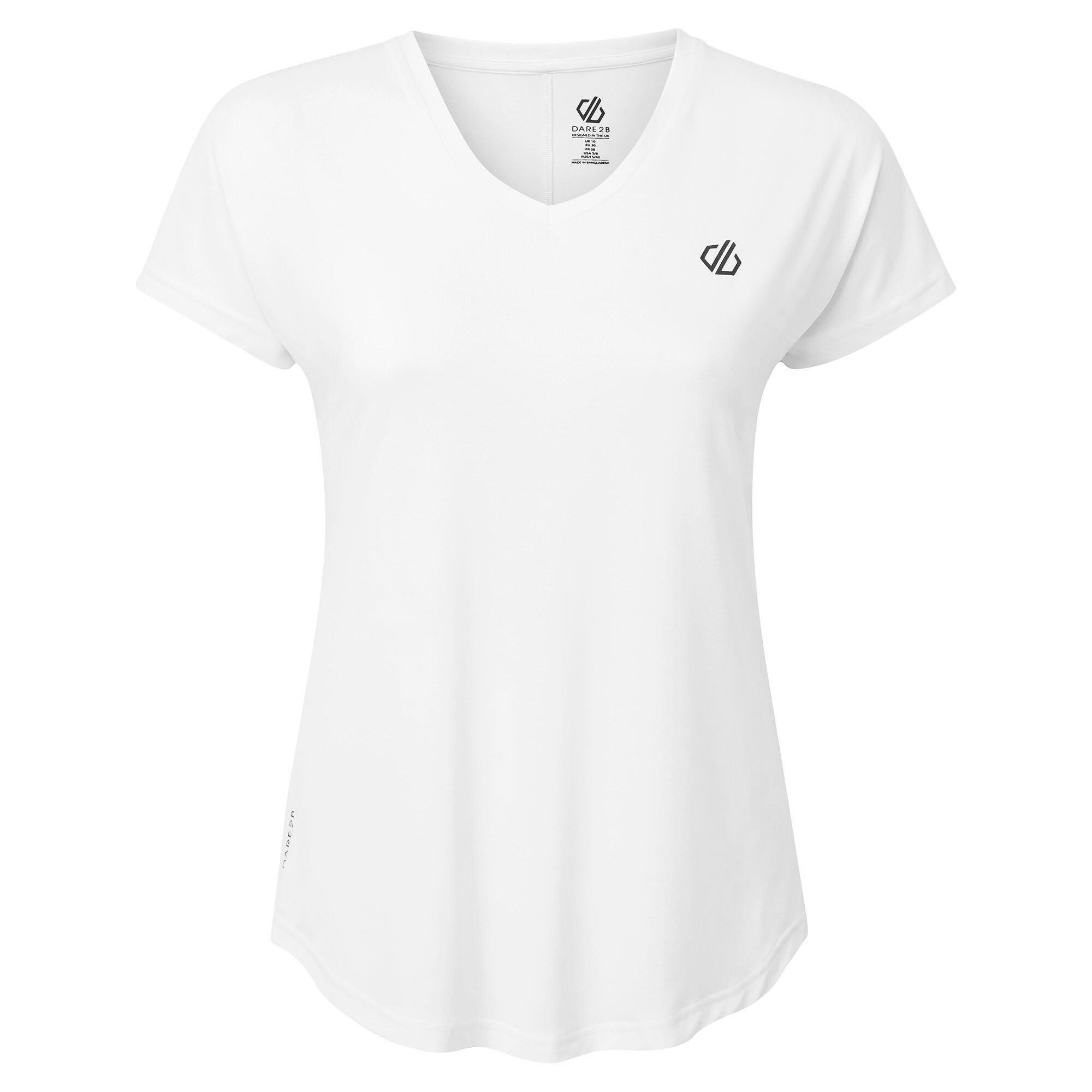 Dare2b Damen Vigilant Active T-Shirt leicht feuchtigkeitsableitend Gym Running Top - Bild 8 von 73