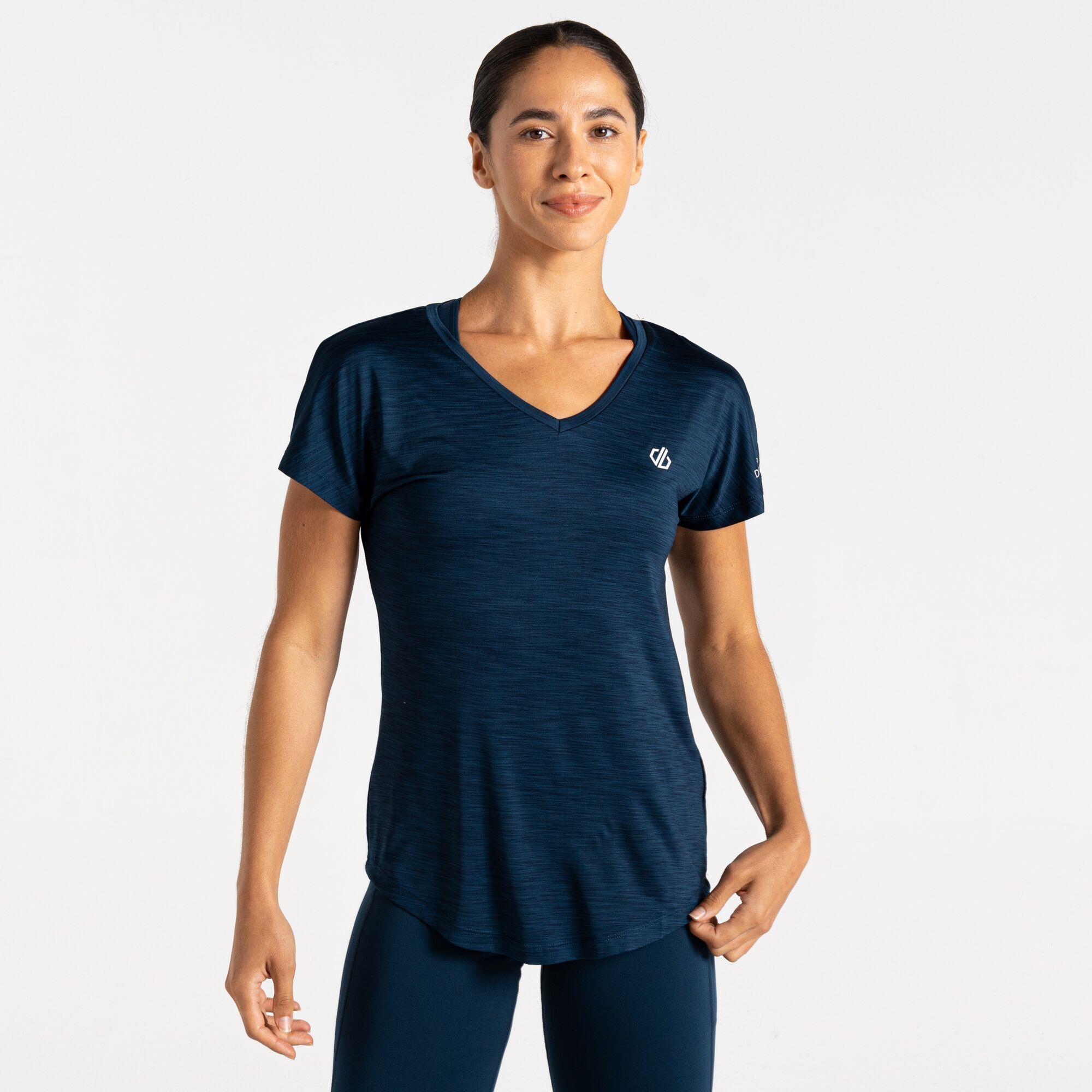 Dare2b Damen Vigilant Active T-Shirt leicht feuchtigkeitsableitend Gym Running Top - Bild 21 von 73
