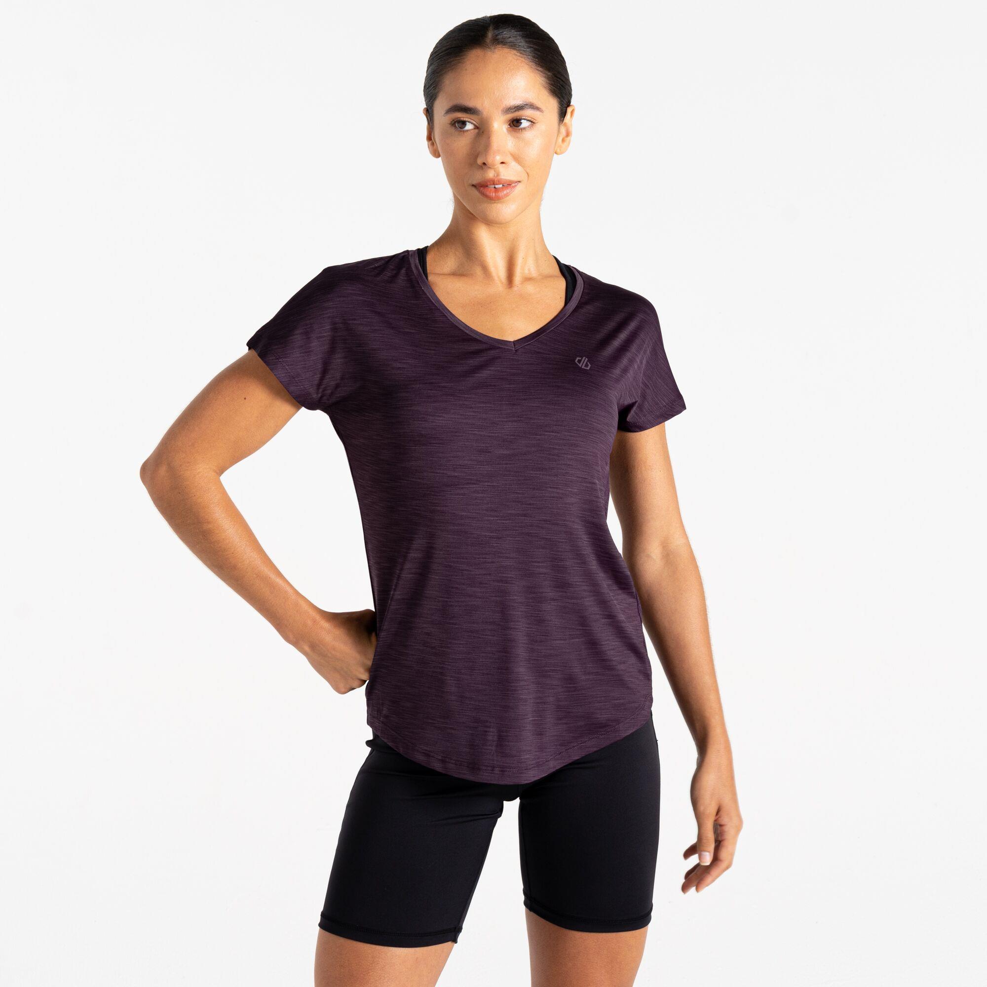 Dare2b Damen Vigilant Active T-Shirt leicht feuchtigkeitsableitend Gym Running Top - Bild 41 von 73