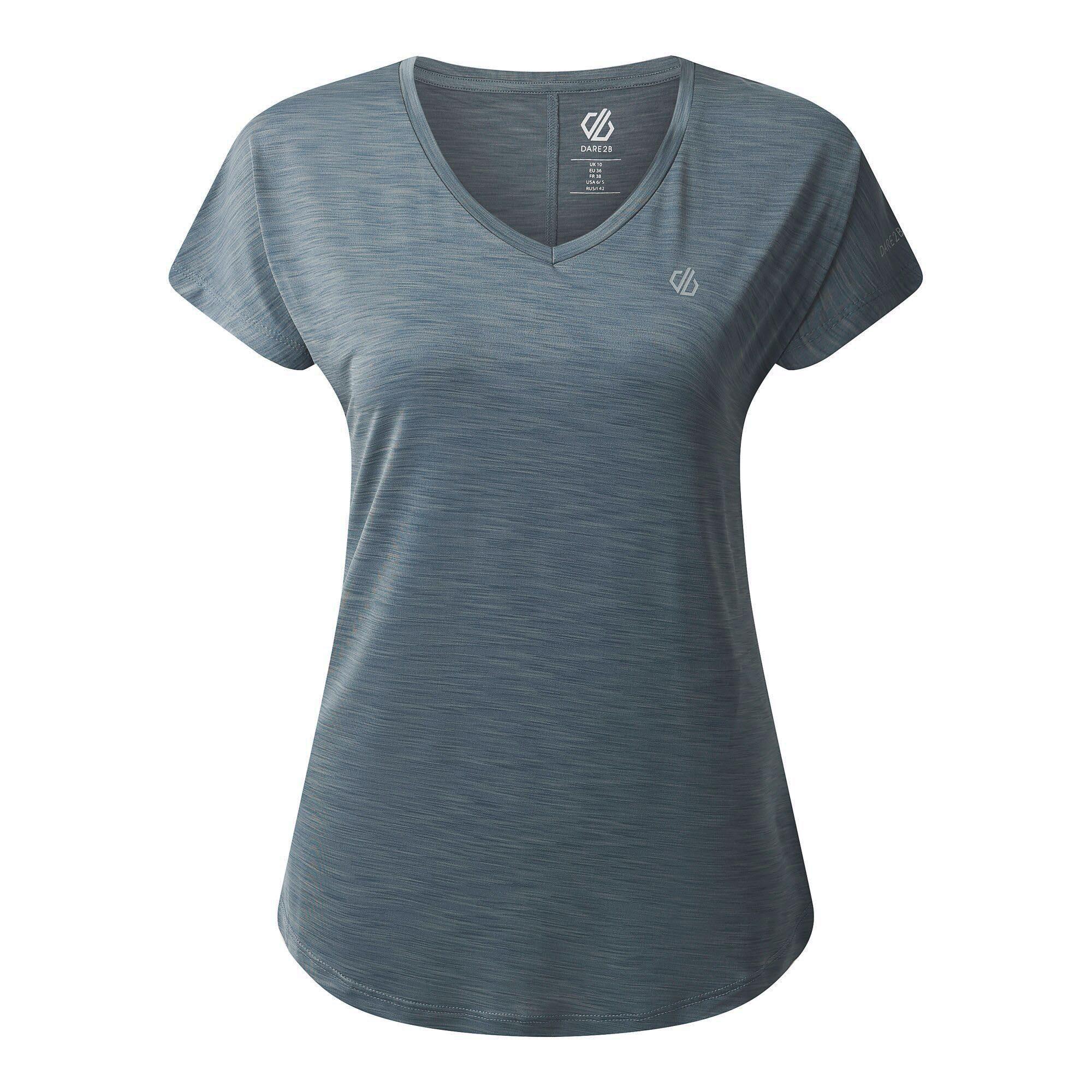 Dare2b Damen Vigilant Active T-Shirt leicht feuchtigkeitsableitend Gym Running Top - Bild 54 von 73