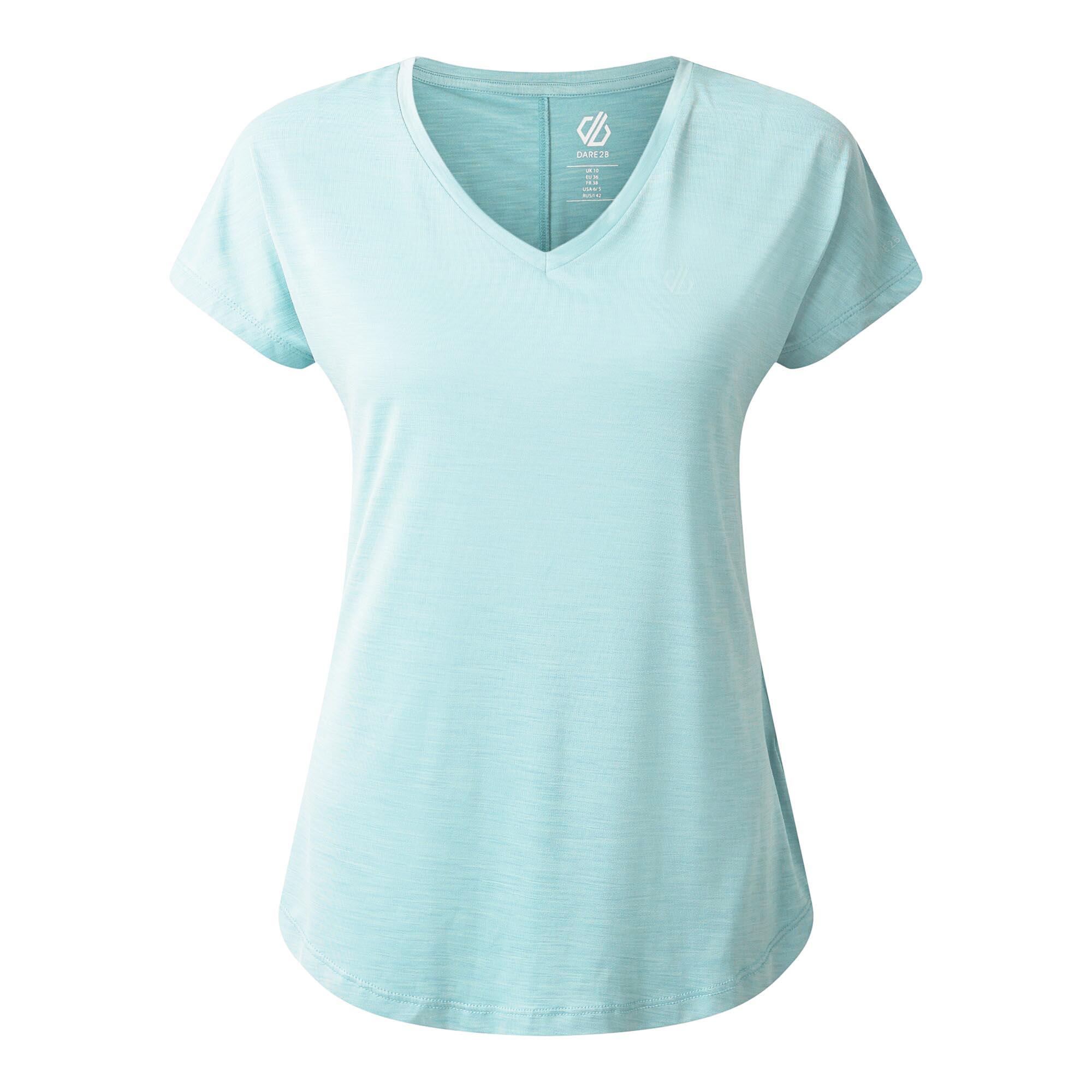 Dare2b Damen Vigilant Active T-Shirt leicht feuchtigkeitsableitend Gym Running Top - Bild 59 von 73