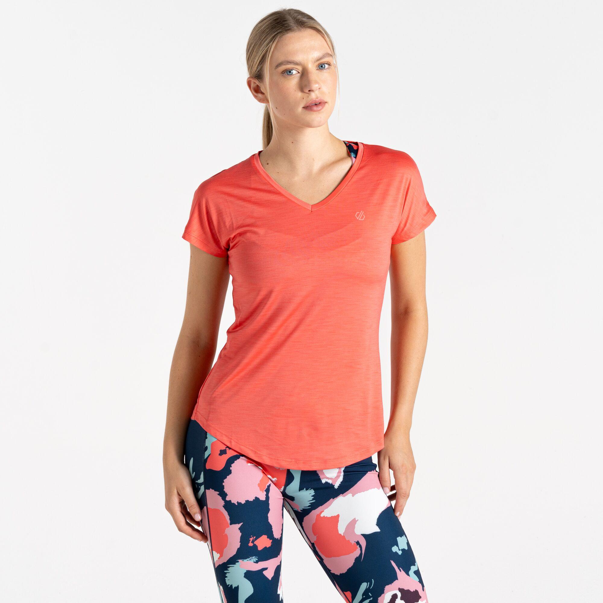 Dare2b Damen Vigilant Active T-Shirt leicht feuchtigkeitsableitend Gym Running Top - Bild 61 von 73