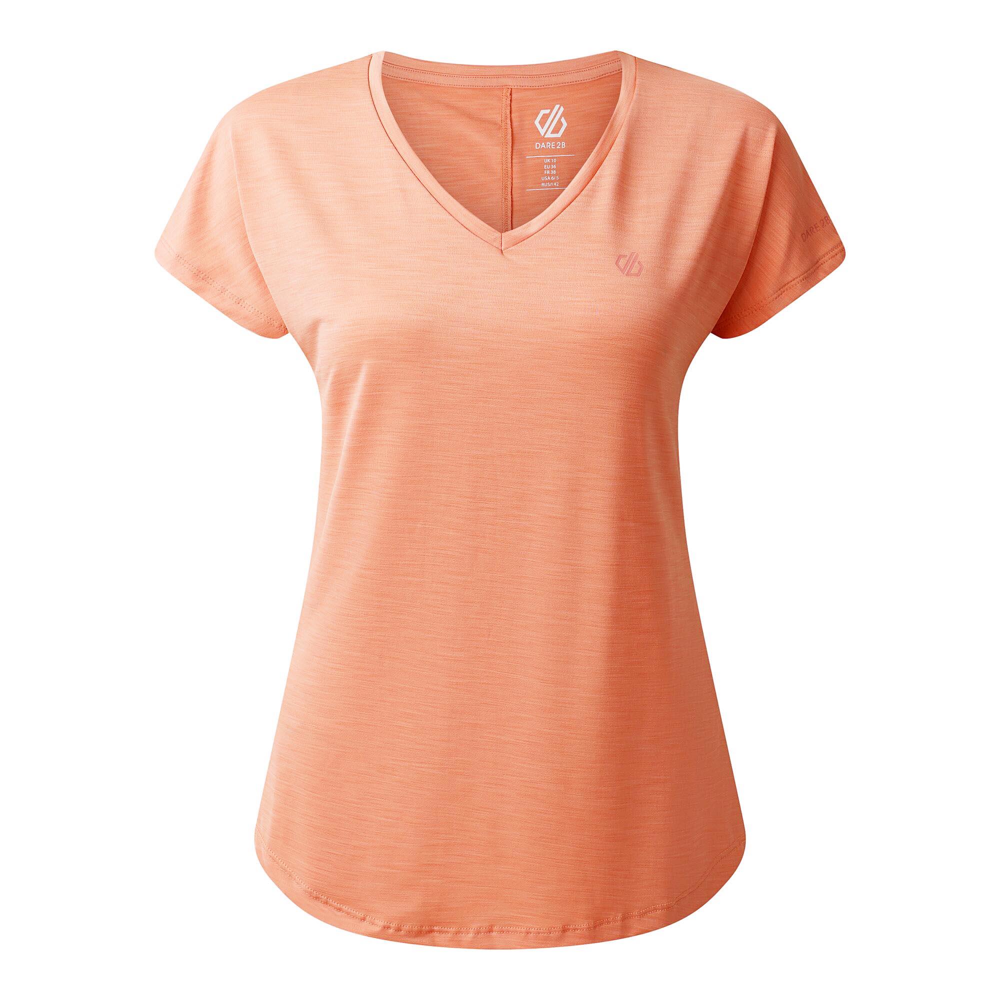 Dare2b Damen Vigilant Active T-Shirt leicht feuchtigkeitsableitend Gym Running Top - Bild 72 von 73