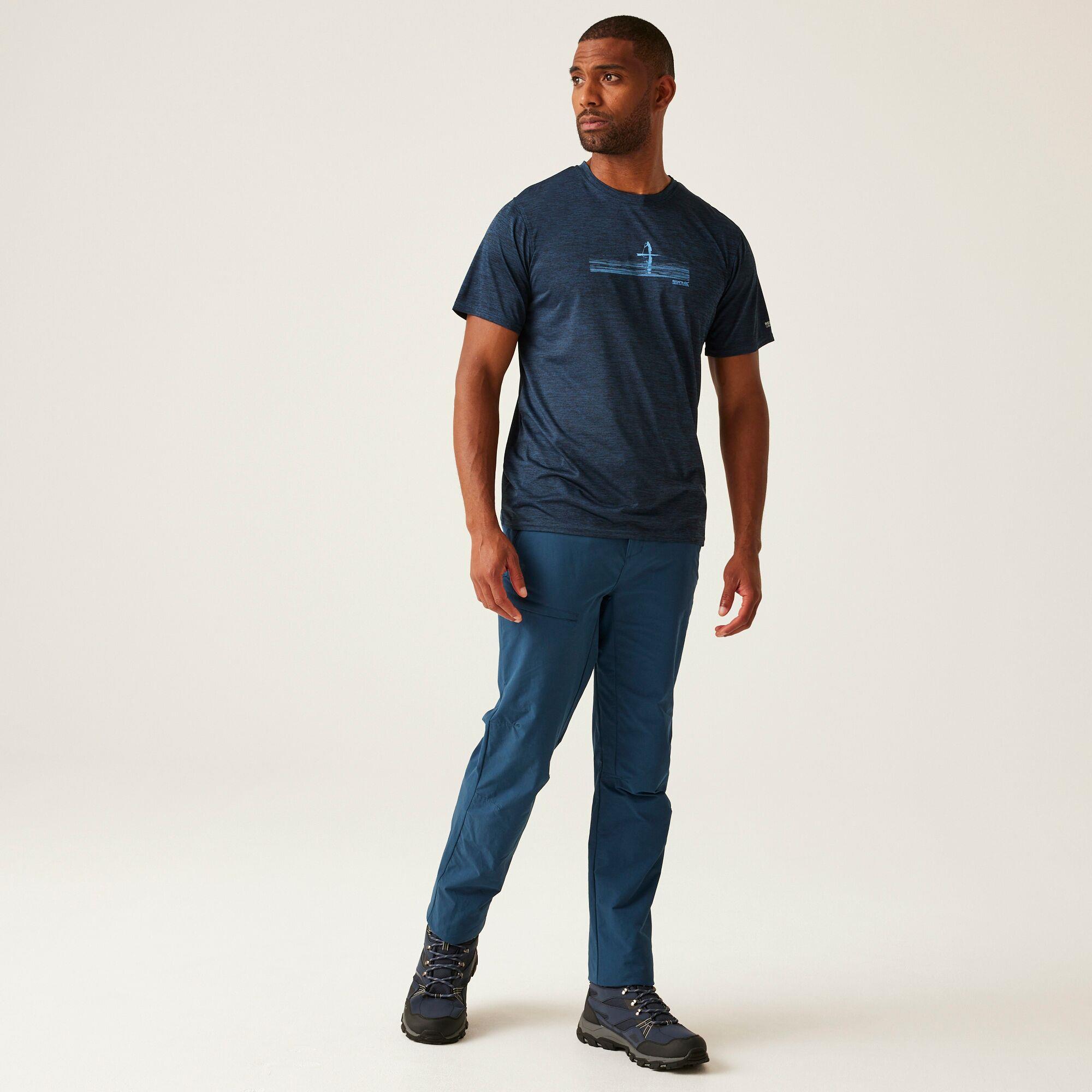 Regatta Mens Fingal IX T-Shirt Wicking Quick Dry Recycled Fabric - Picture 22 of 89