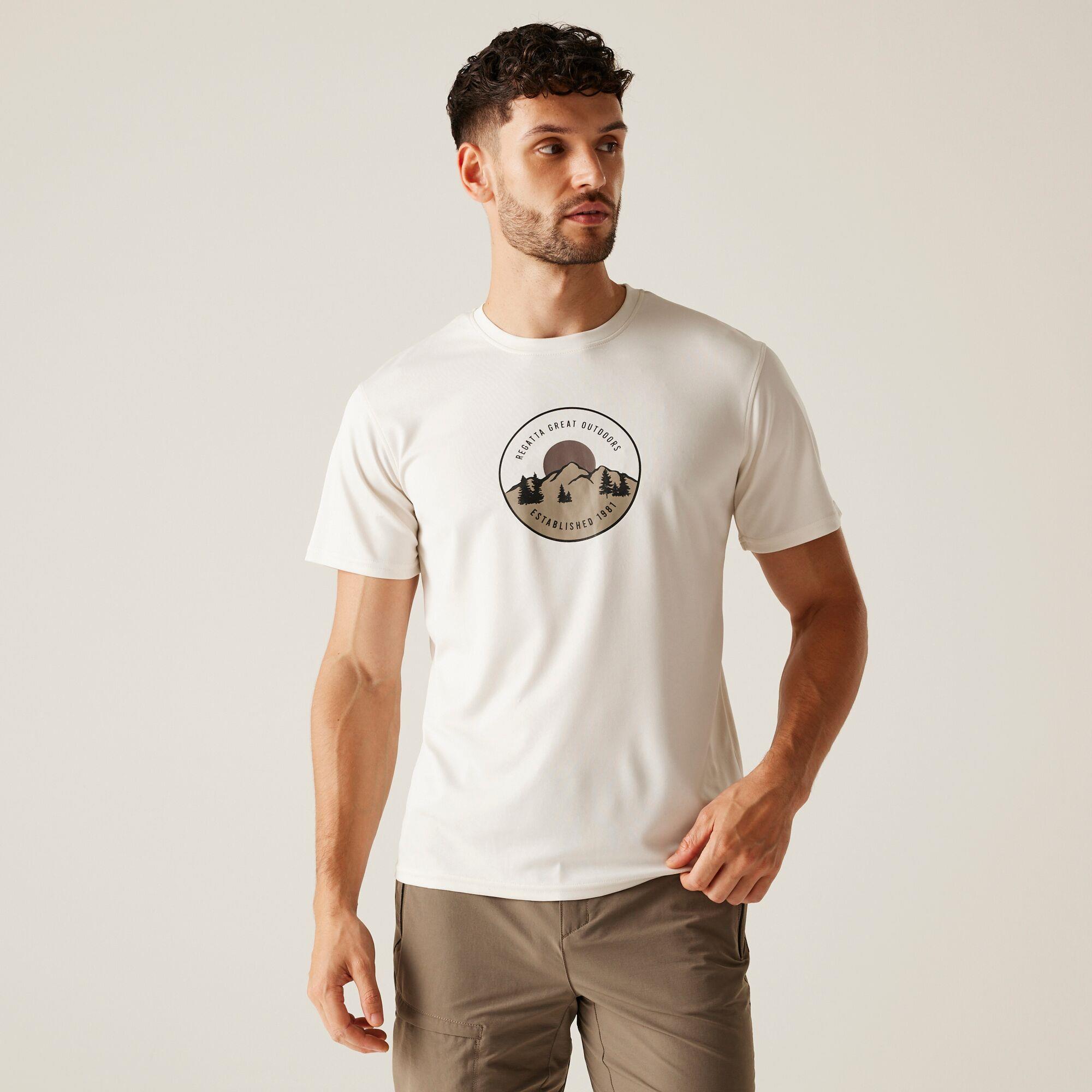Regatta Mens Fingal IX T-Shirt Wicking Quick Dry Recycled Fabric - Picture 26 of 89