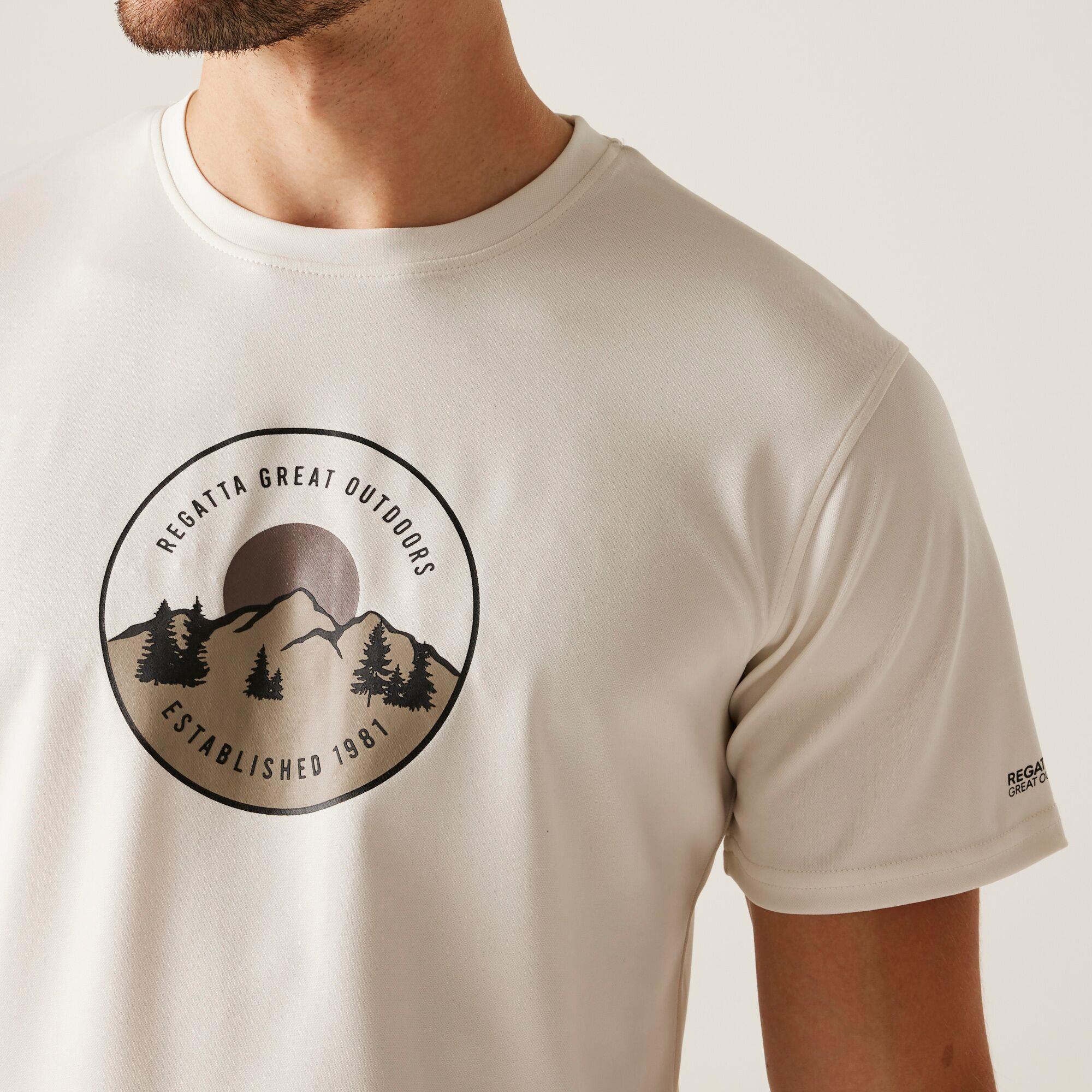 Regatta Mens Fingal IX T-Shirt Wicking Quick Dry Recycled Fabric - Picture 29 of 89