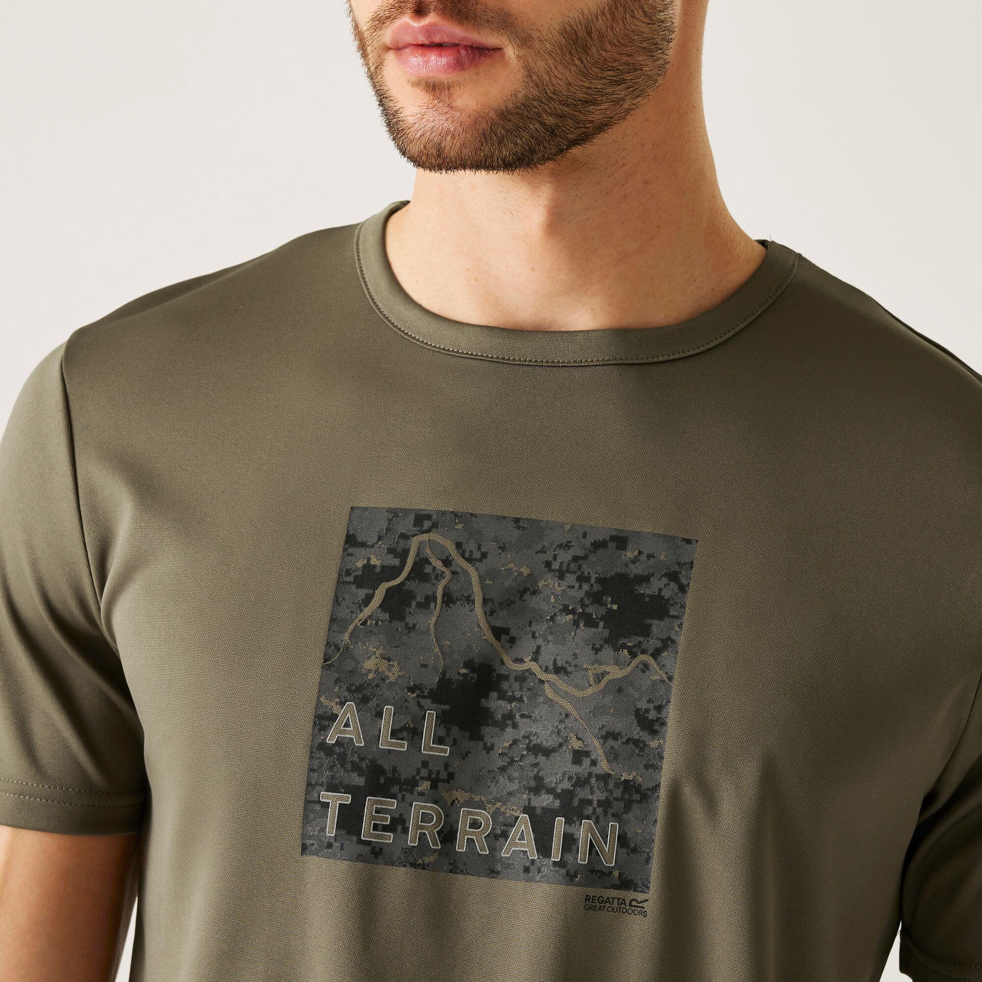 Regatta Mens Fingal IX T-Shirt Wicking Quick Dry Recycled Fabric - Picture 35 of 89