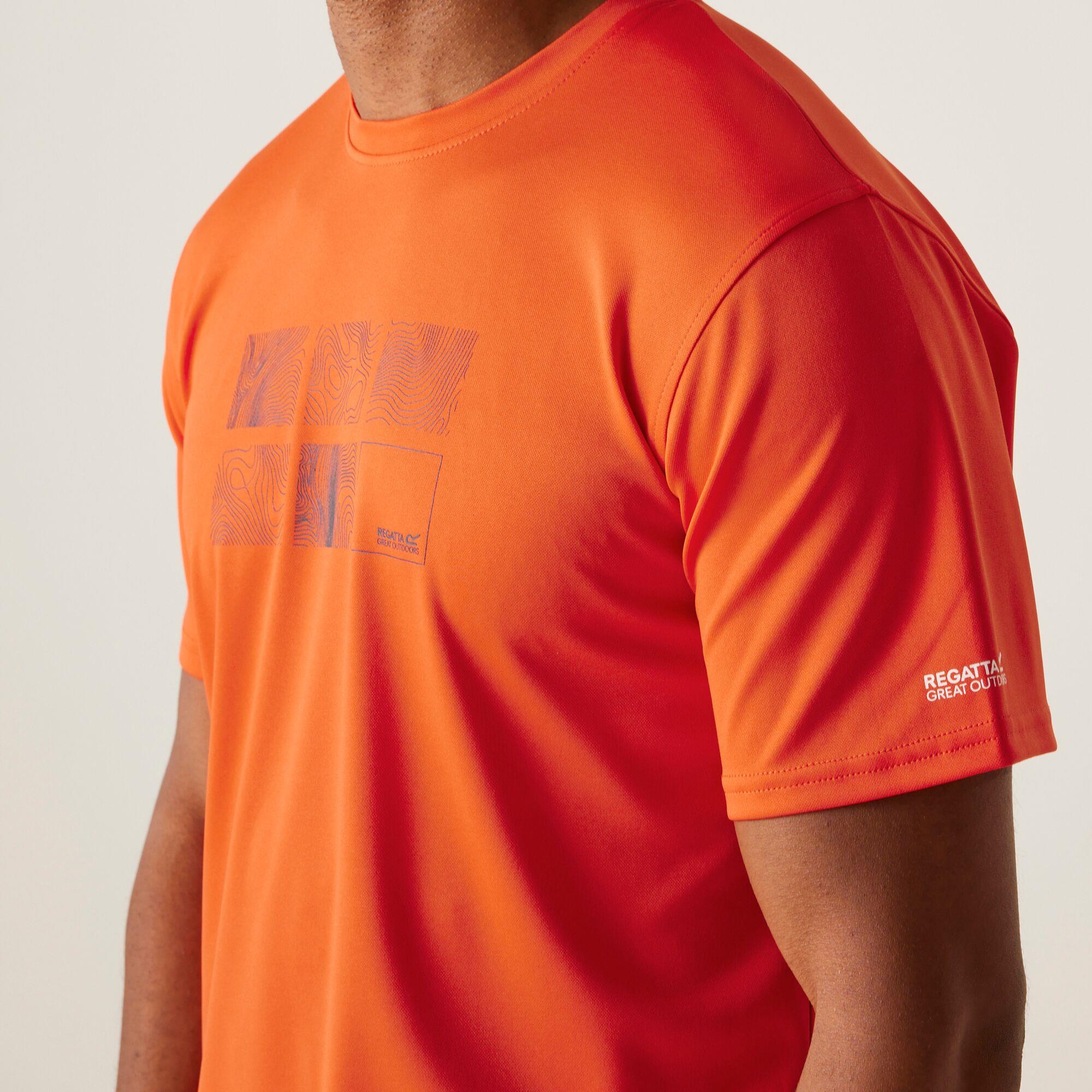 Regatta Mens Fingal IX T-Shirt Wicking Quick Dry Recycled Fabric - Picture 39 of 89
