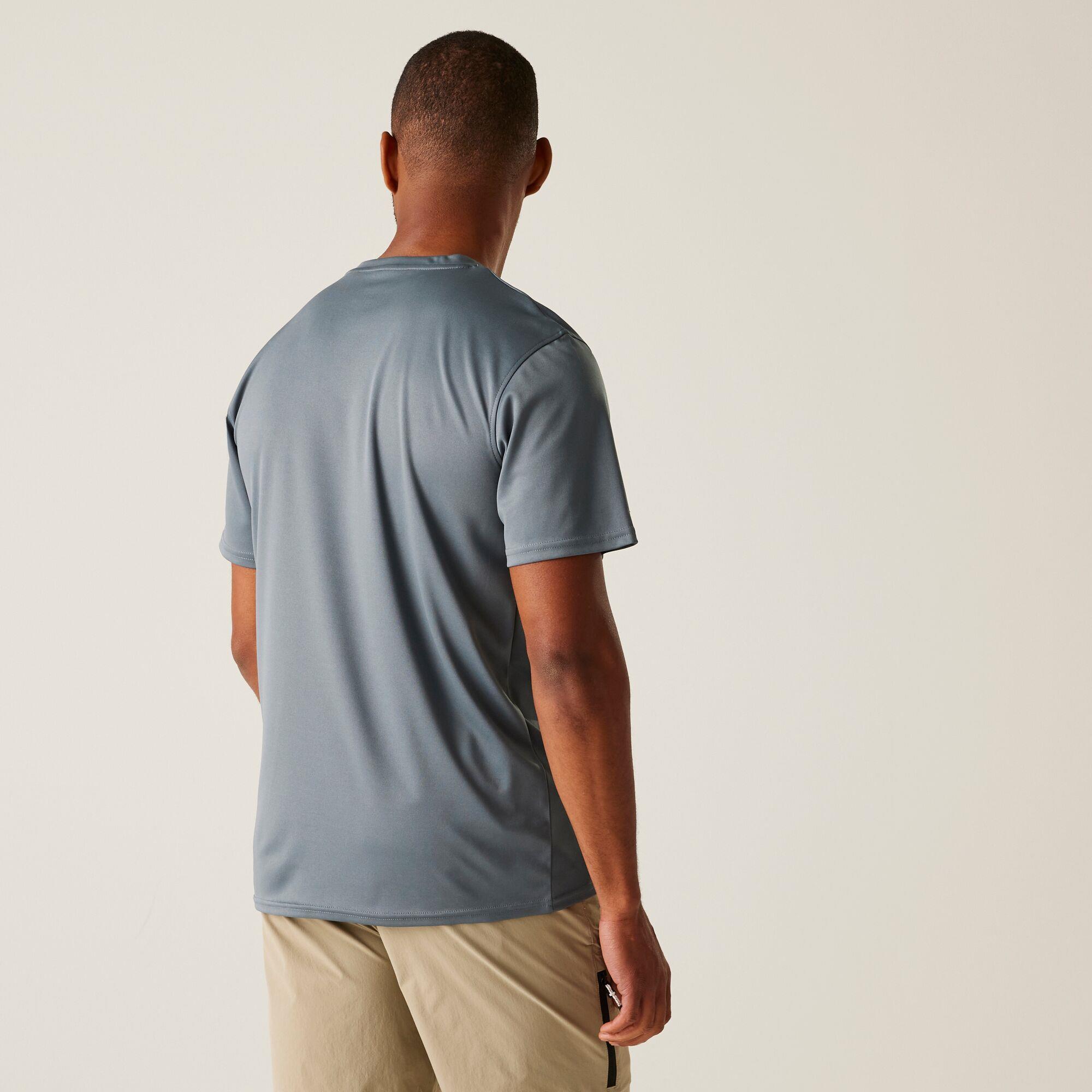 Regatta Mens Fingal IX T-Shirt Wicking Quick Dry Recycled Fabric - Picture 43 of 89