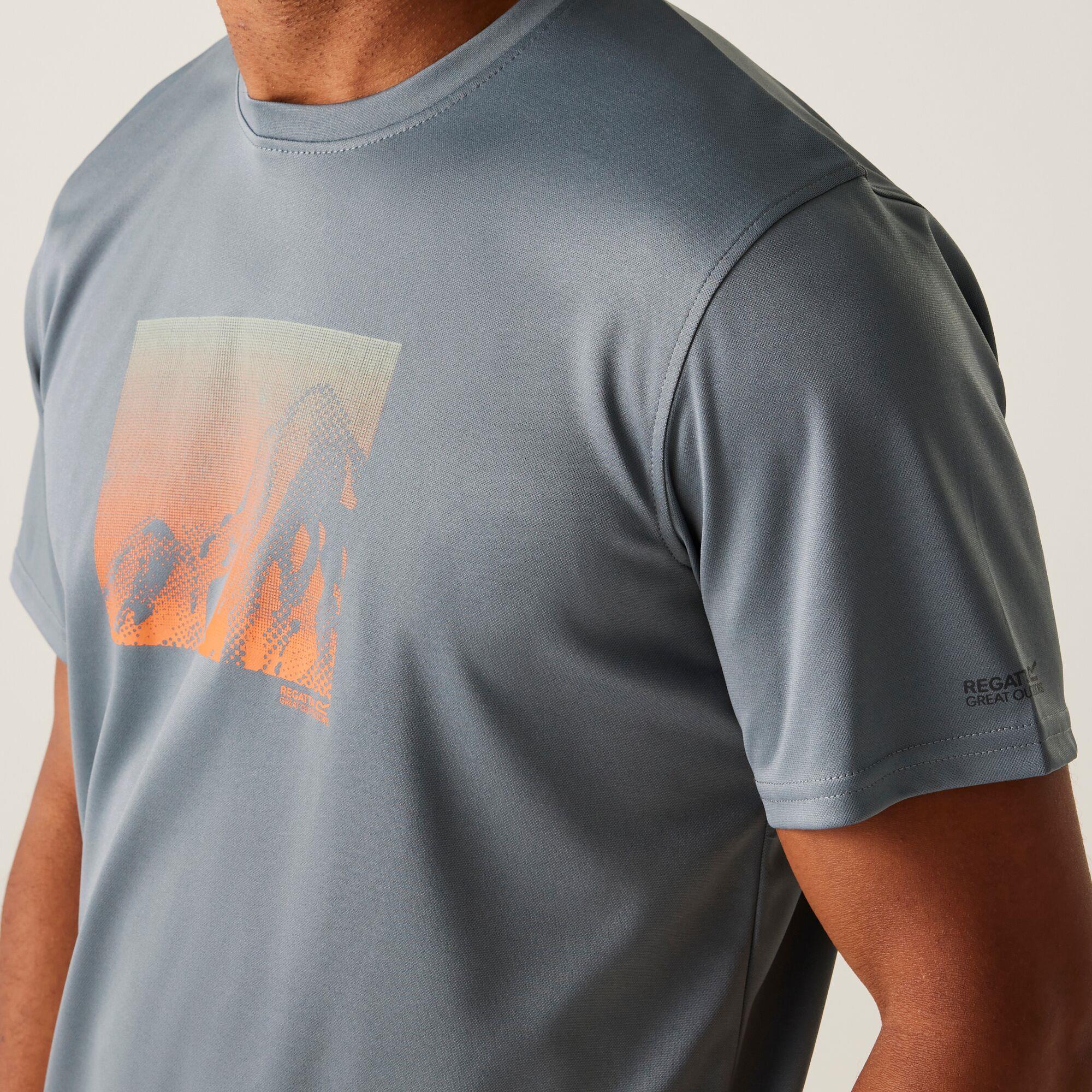 Regatta Mens Fingal IX T-Shirt Wicking Quick Dry Recycled Fabric - Picture 45 of 89