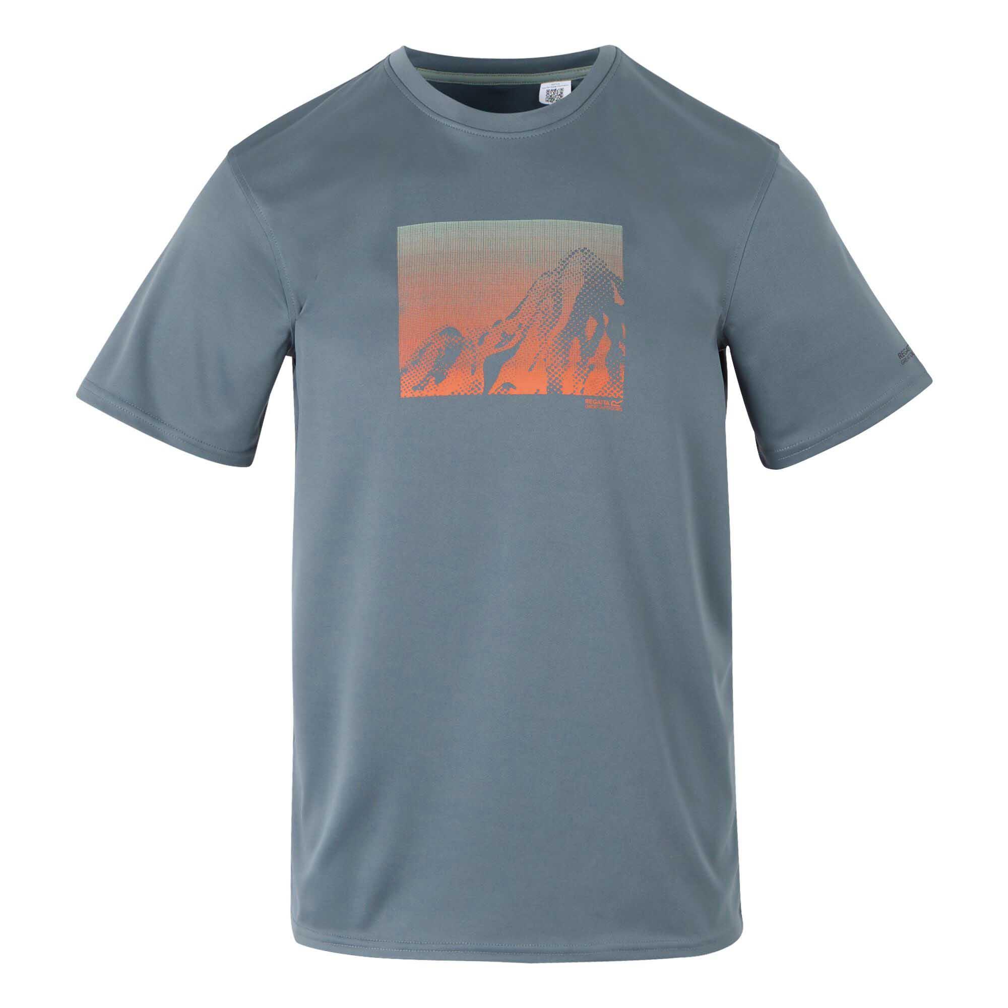 Regatta Mens Fingal IX T-Shirt Wicking Quick Dry Recycled Fabric - Picture 46 of 89