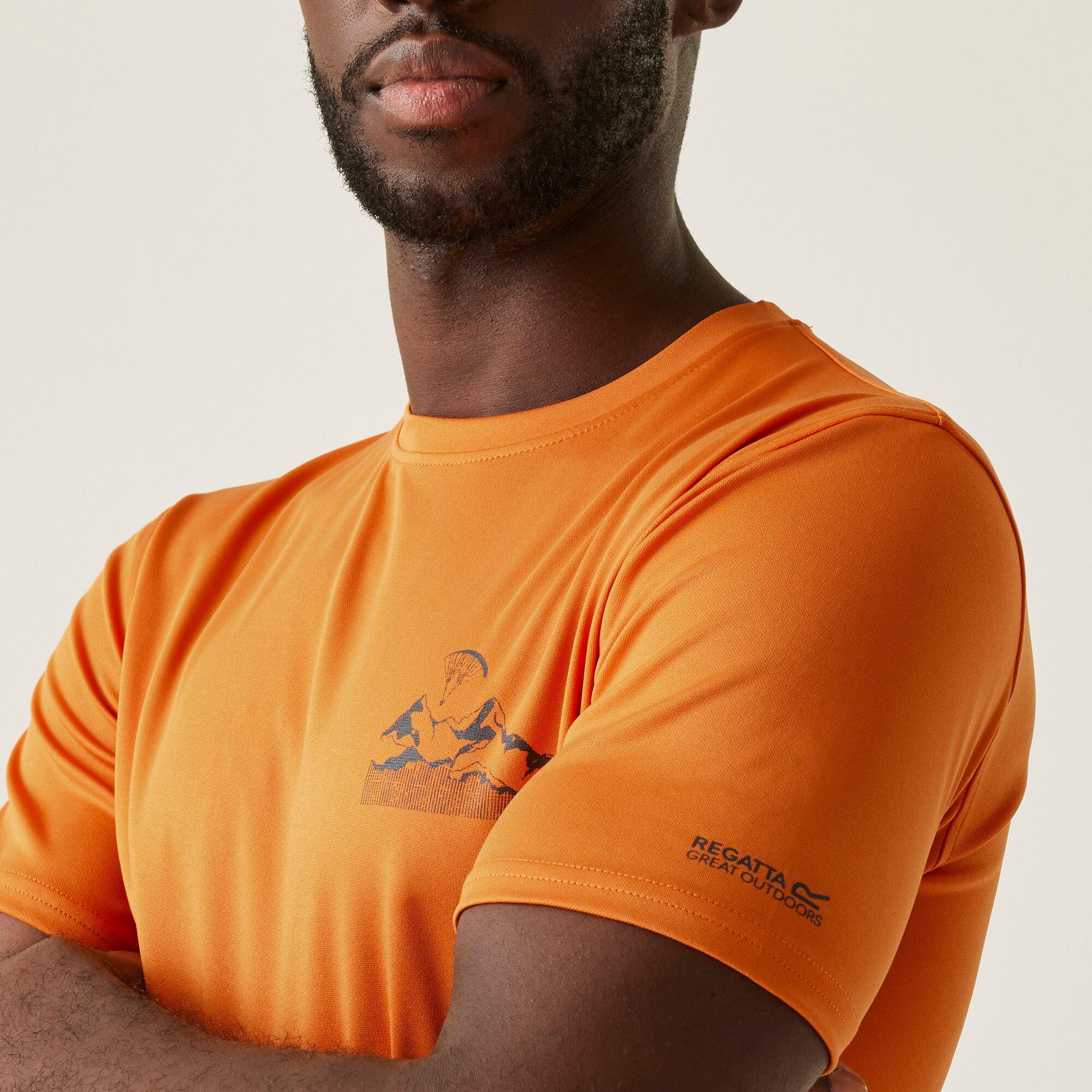 Regatta Mens Fingal IX T-Shirt Wicking Quick Dry Recycled Fabric - Picture 51 of 89