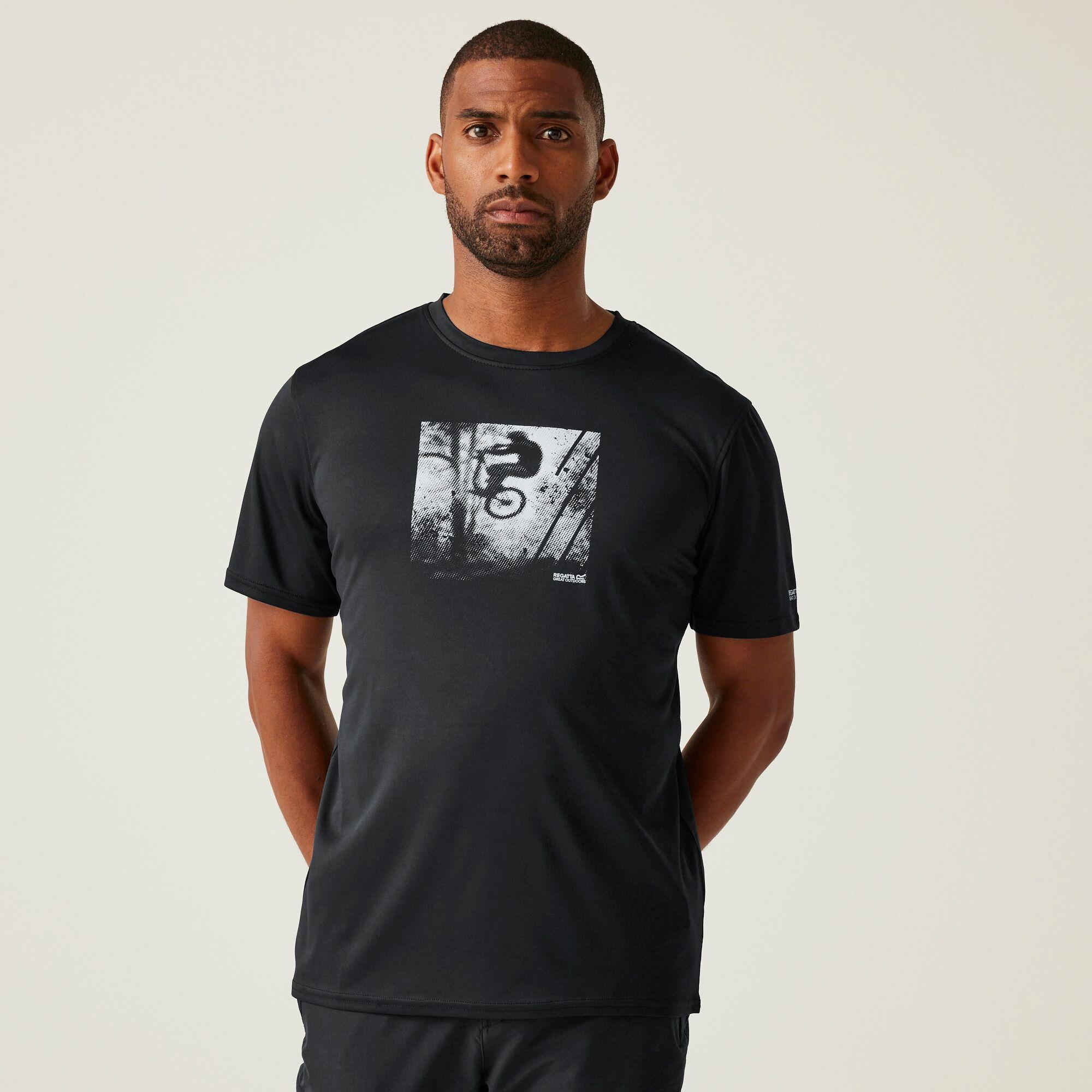Regatta Mens Fingal IX T-Shirt Wicking Quick Dry Recycled Fabric - Picture 54 of 89