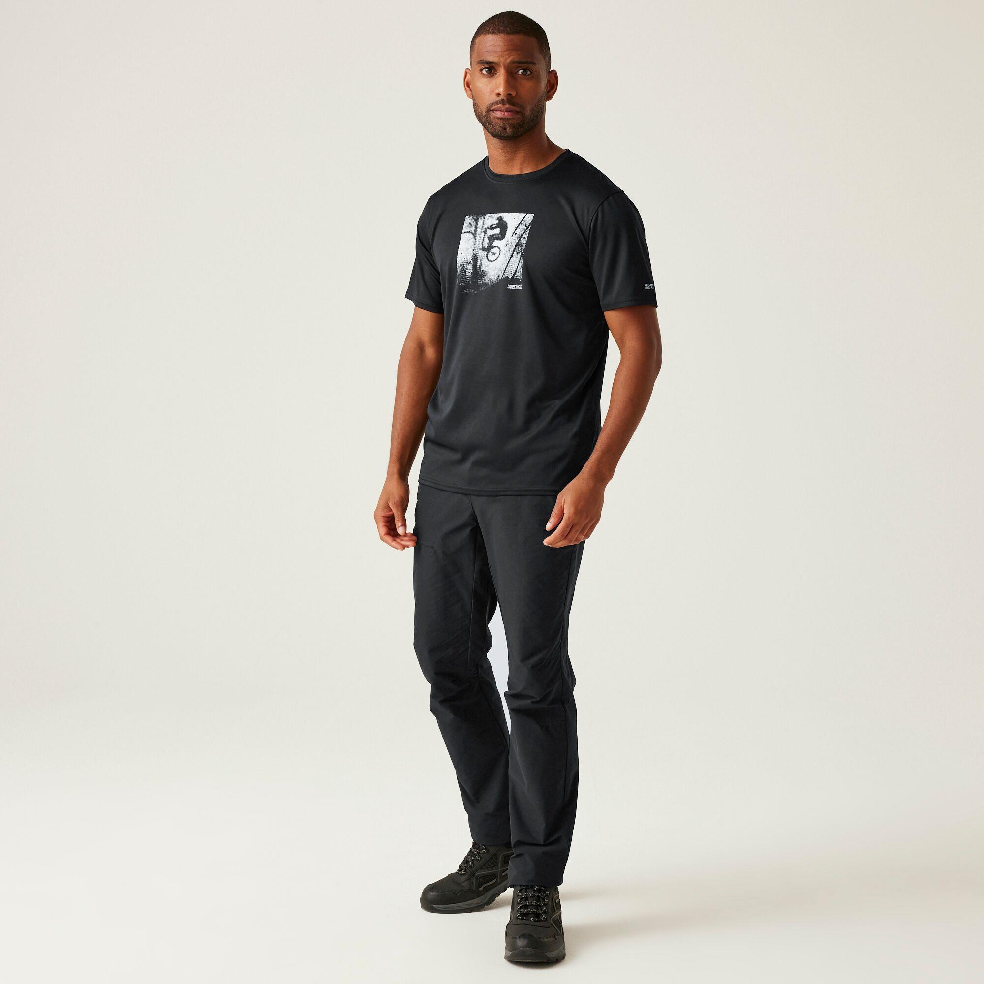 Regatta Mens Fingal IX T-Shirt Wicking Quick Dry Recycled Fabric - Picture 56 of 89