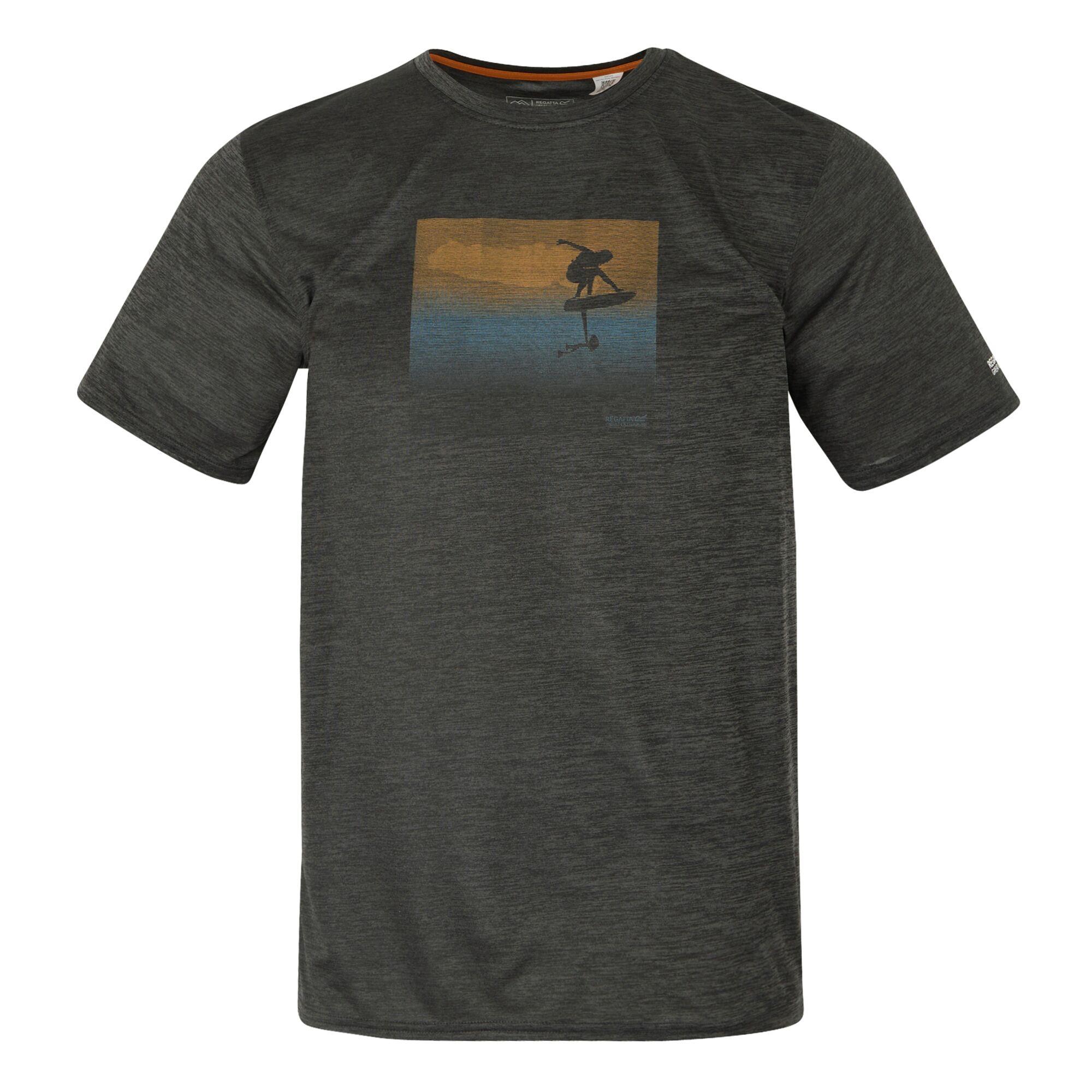 Regatta Mens Fingal IX T-Shirt Wicking Quick Dry Recycled Fabric - Picture 64 of 89