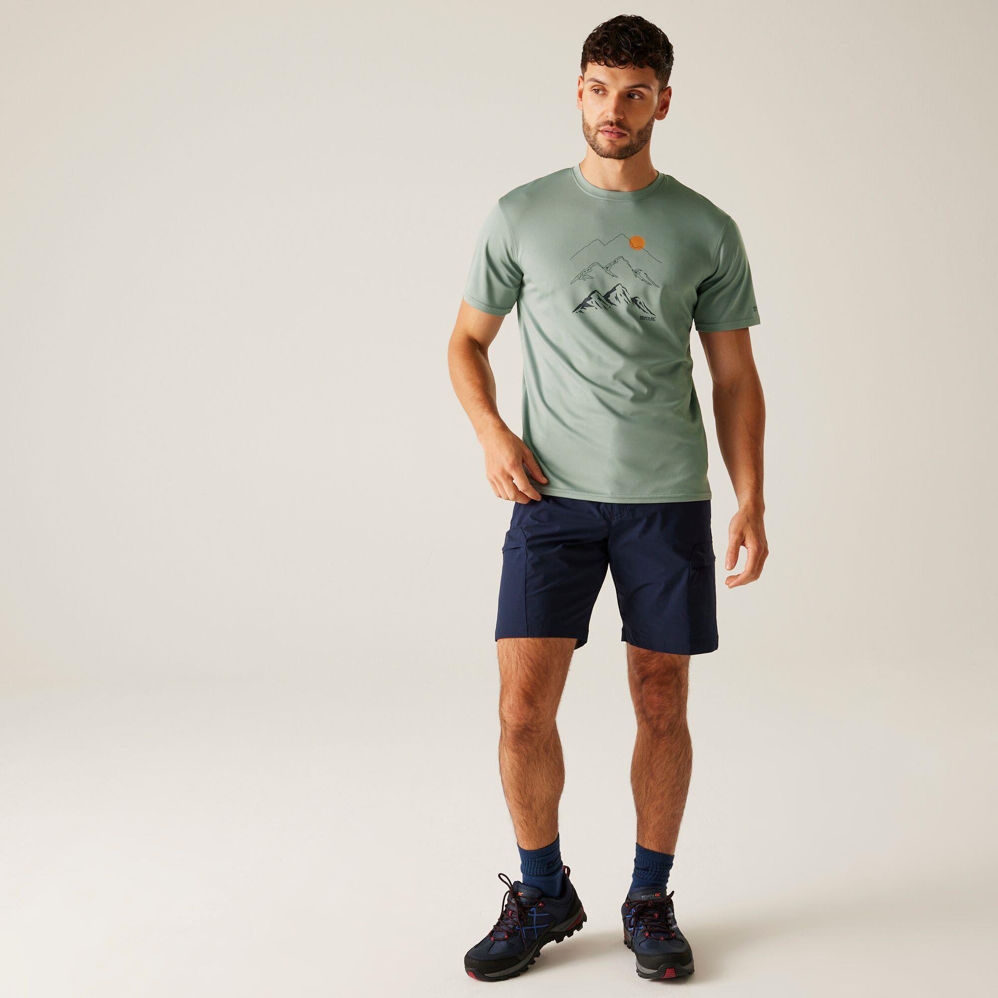 Regatta Mens Fingal IX T-Shirt Wicking Quick Dry Recycled Fabric - Picture 68 of 89