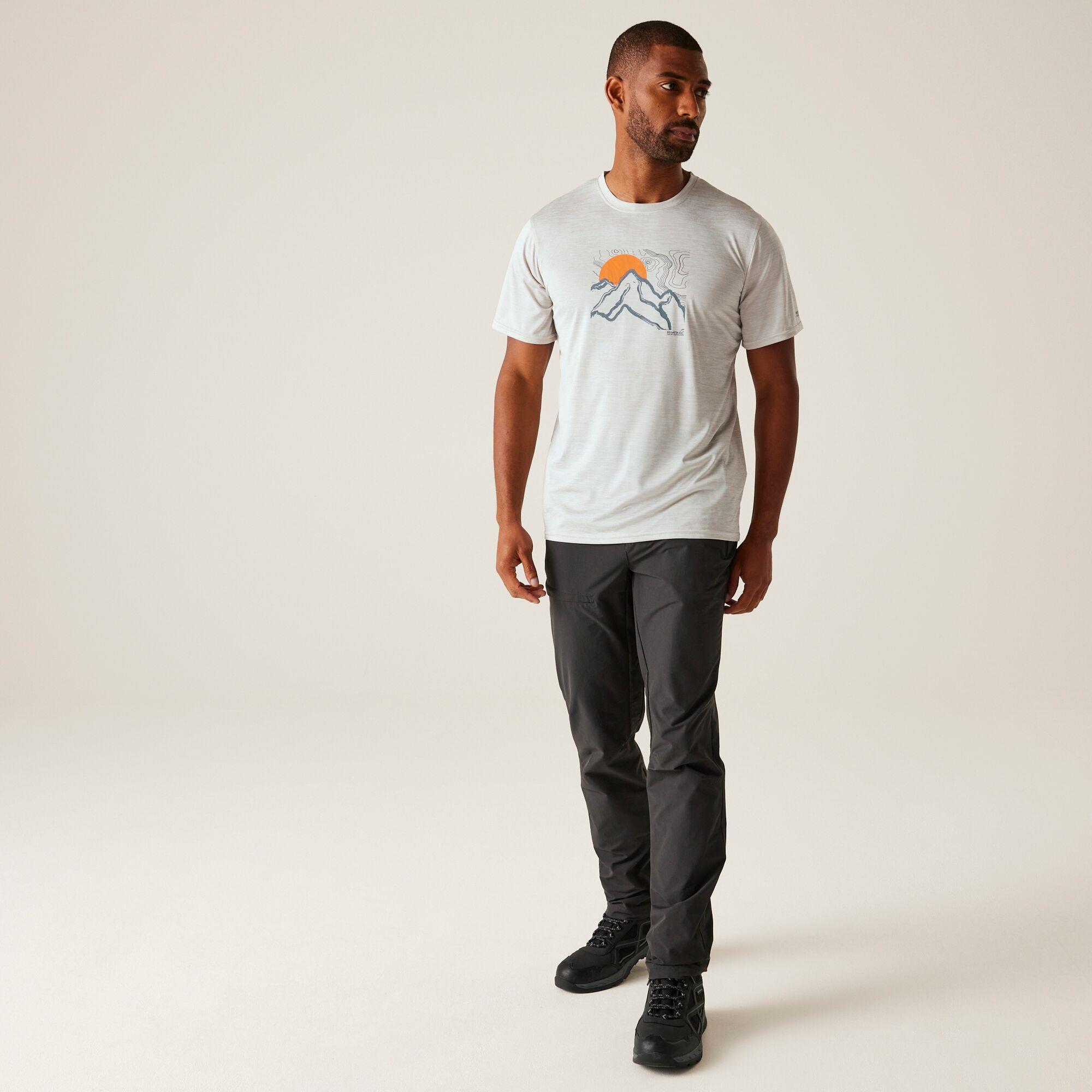 Regatta Mens Fingal IX T-Shirt Wicking Quick Dry Recycled Fabric - Picture 74 of 89