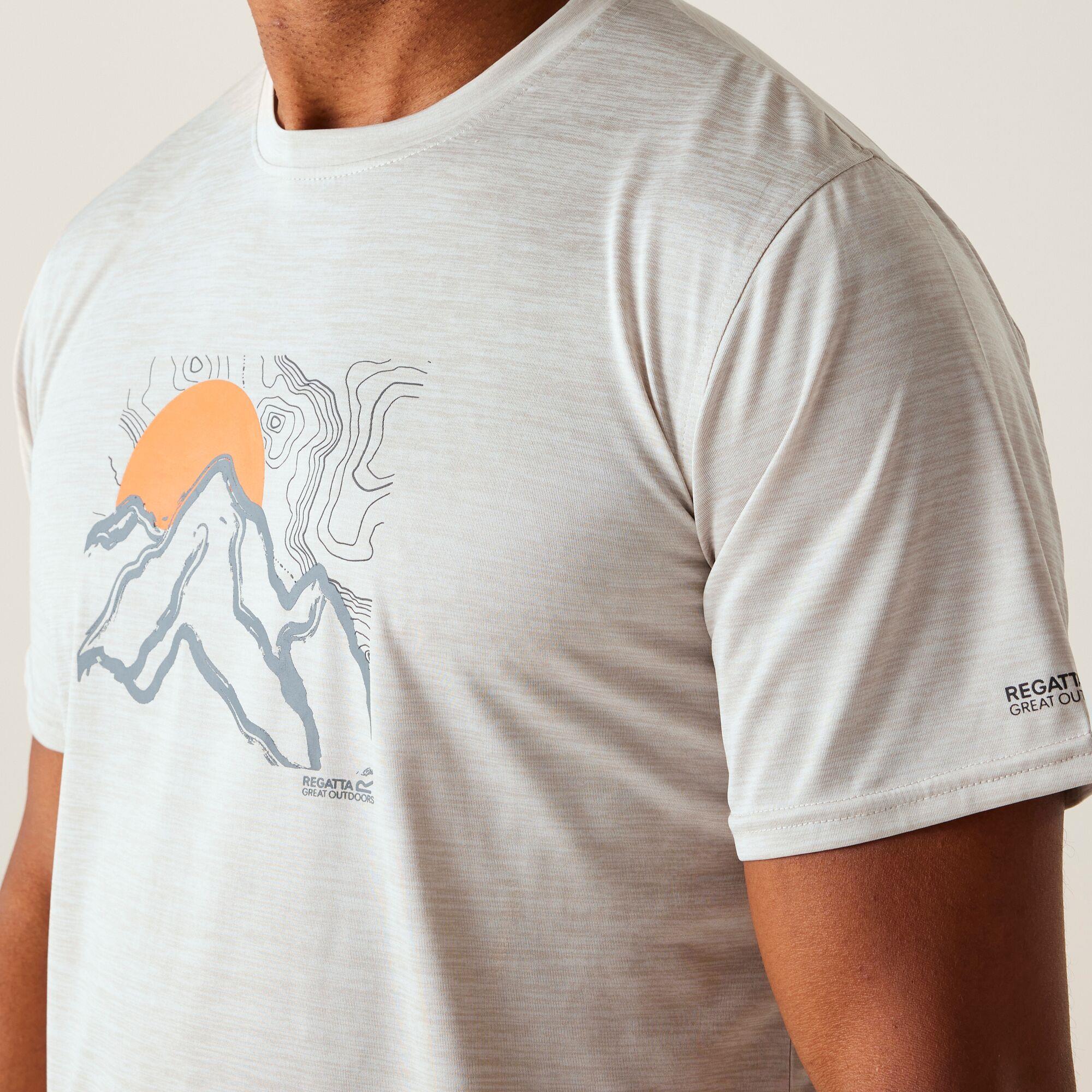 Regatta Mens Fingal IX T-Shirt Wicking Quick Dry Recycled Fabric - Picture 75 of 89