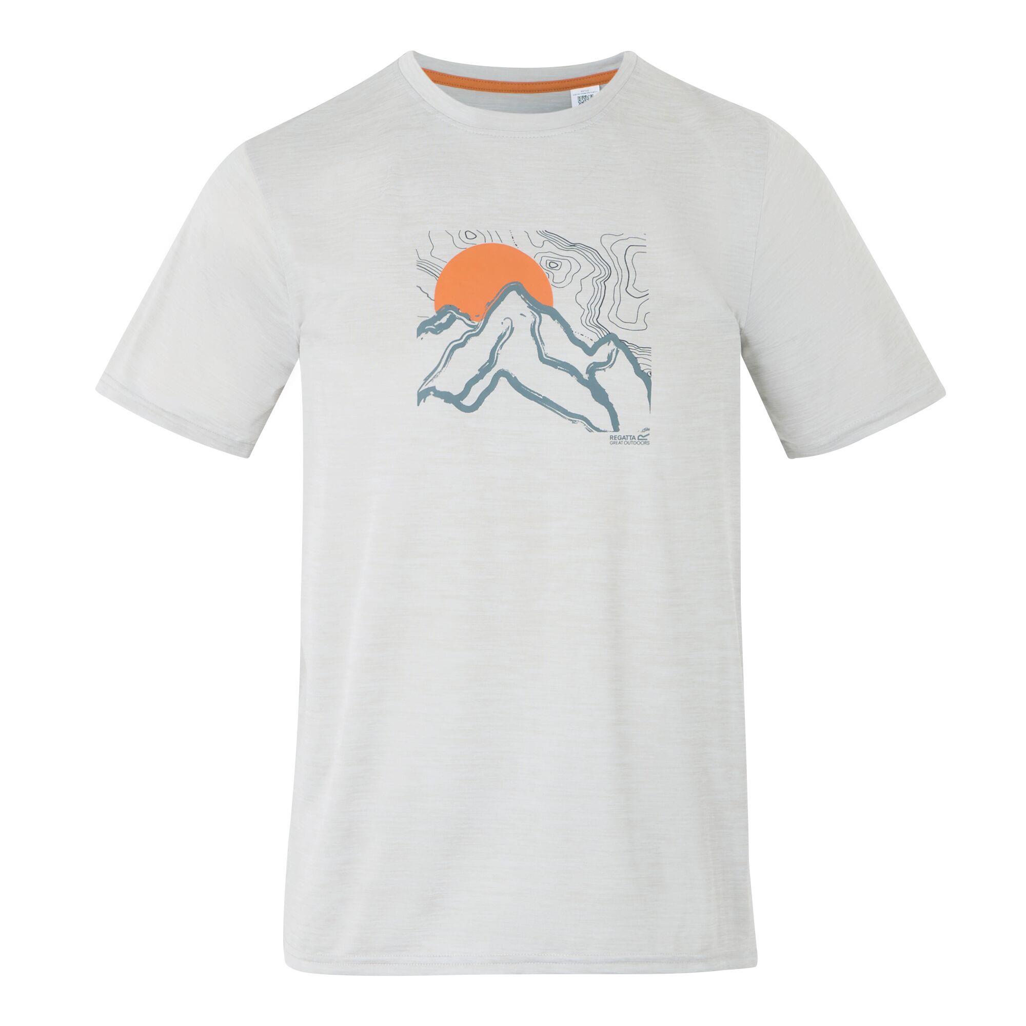 Regatta Mens Fingal IX T-Shirt Wicking Quick Dry Recycled Fabric - Picture 76 of 89
