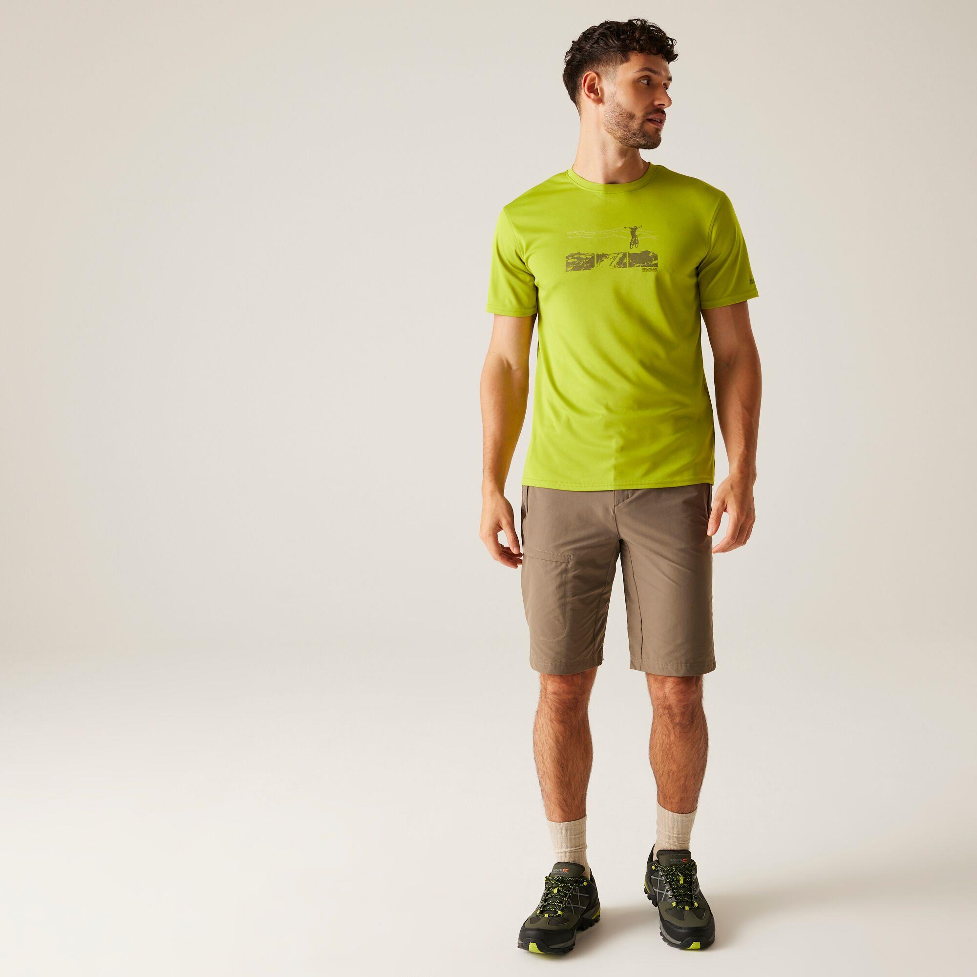 Regatta Mens Fingal IX T-Shirt Wicking Quick Dry Recycled Fabric - Picture 80 of 89