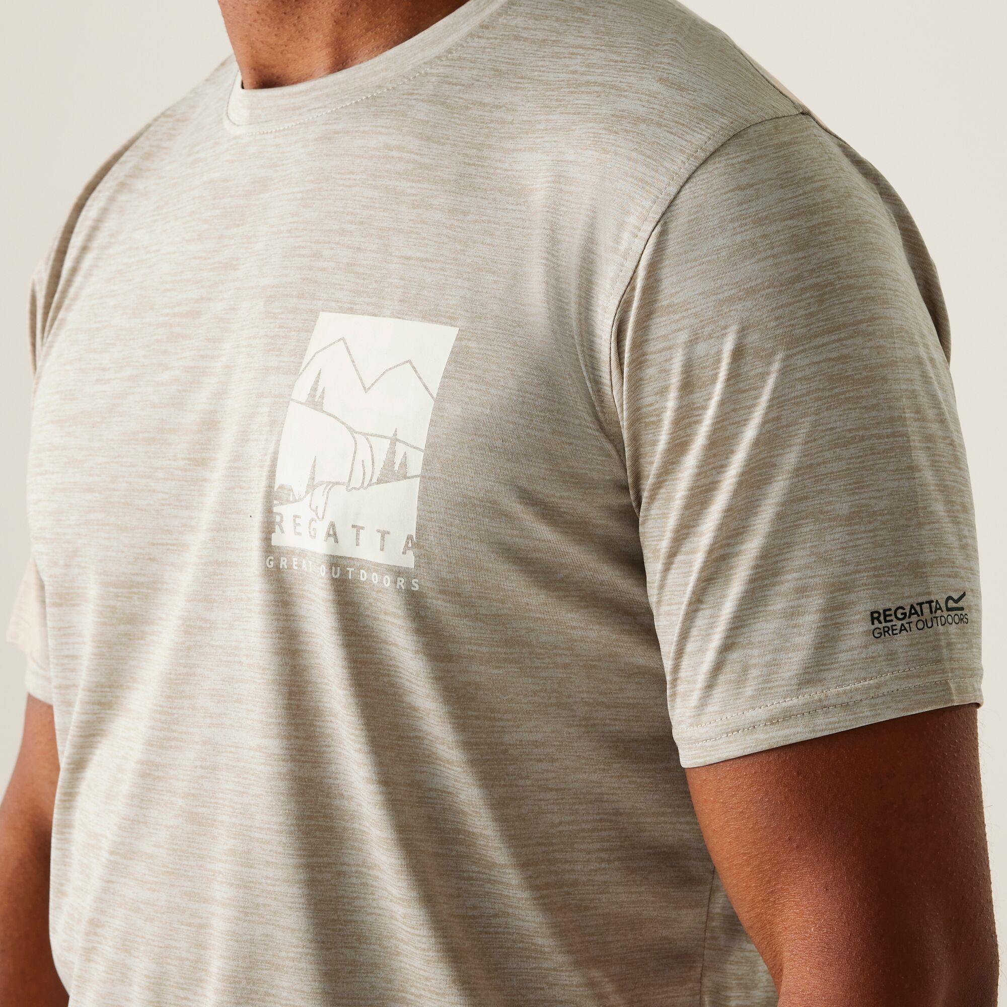 Regatta Mens Fingal IX T-Shirt Wicking Quick Dry Recycled Fabric - Picture 87 of 89