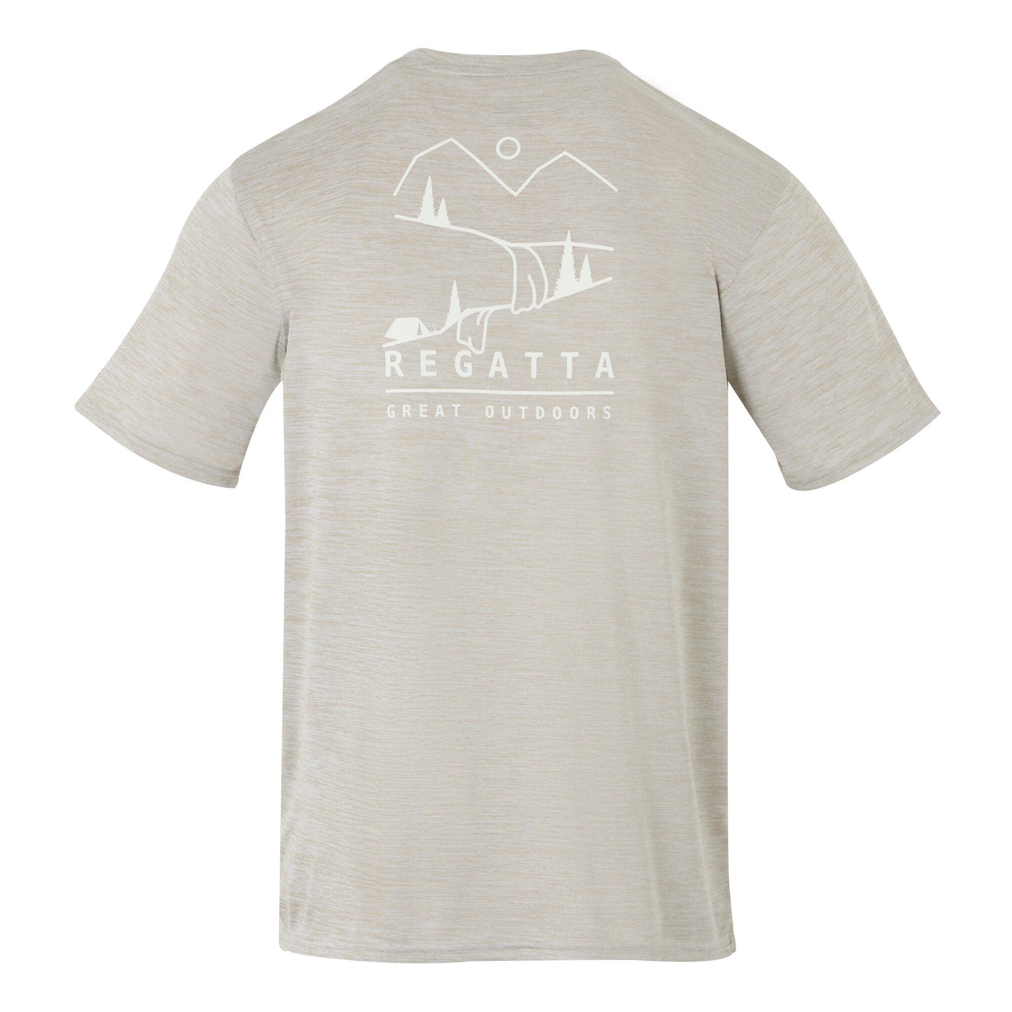 Regatta Mens Fingal IX T-Shirt Wicking Quick Dry Recycled Fabric - Picture 89 of 89
