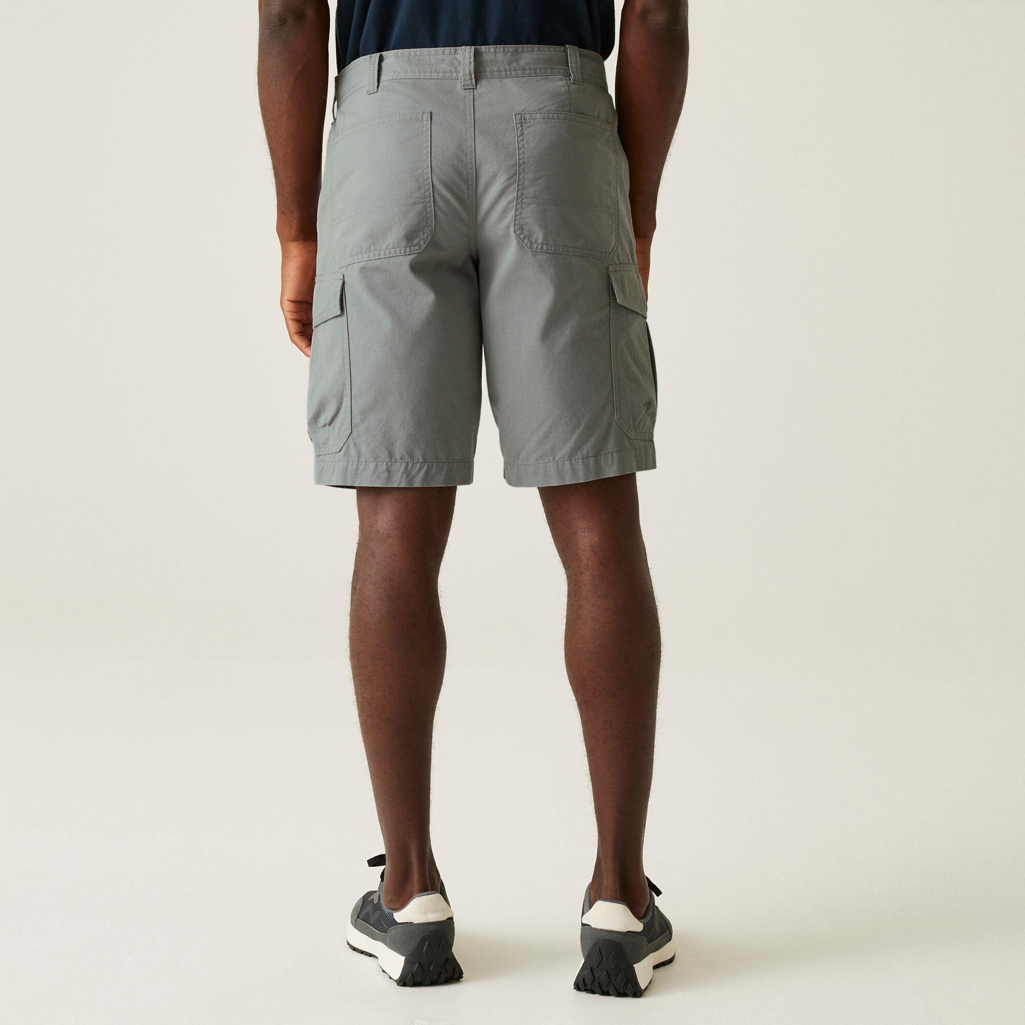 Regatta Herren Ruwan Shorts Baumwolle Cargo Style mehrere Taschen - Bild 3 von 27