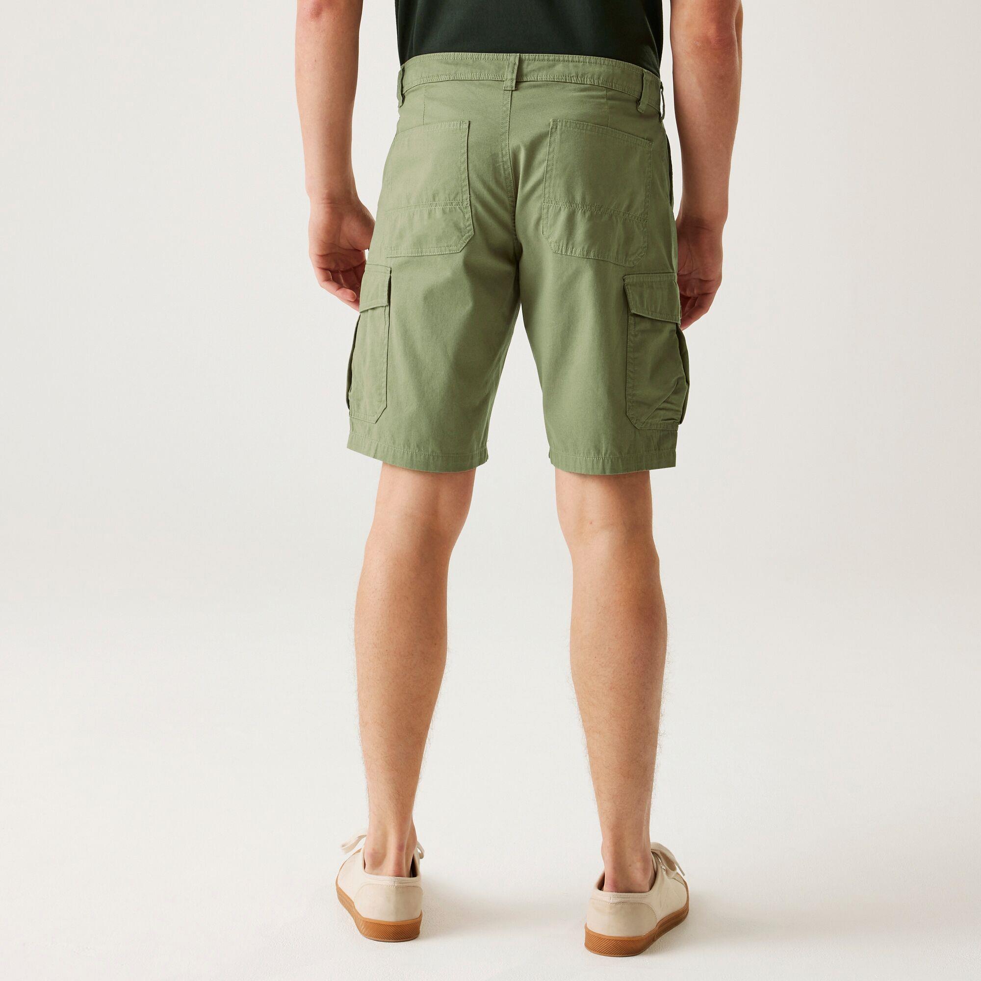 Regatta Herren Ruwan Shorts Baumwolle Cargo Style mehrere Taschen - Bild 7 von 27
