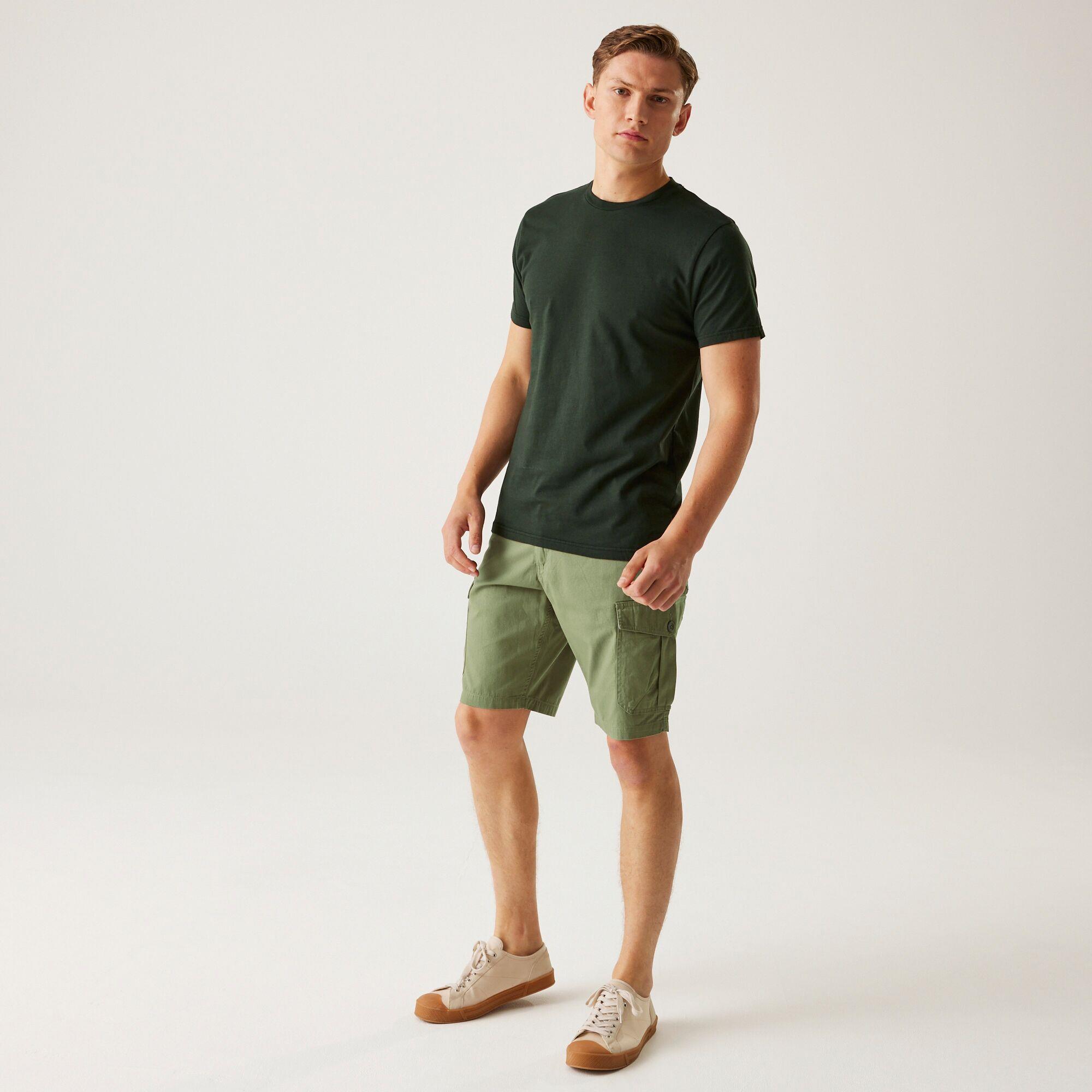 Regatta Herren Ruwan Shorts Baumwolle Cargo Style mehrere Taschen - Bild 8 von 27