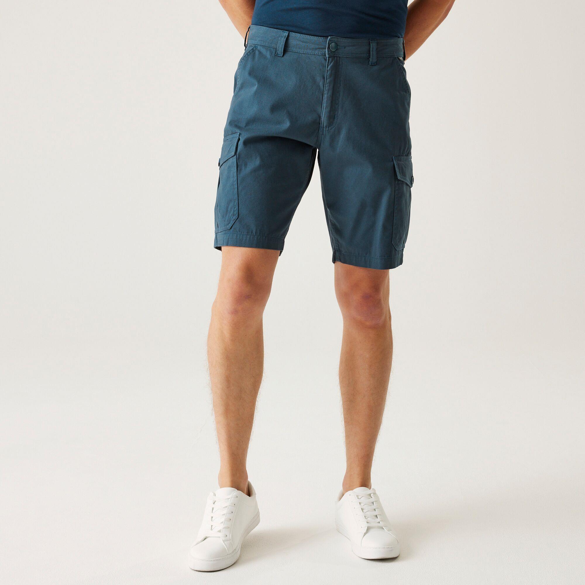 Regatta Herren Ruwan Shorts Baumwolle Cargo Style mehrere Taschen - Bild 16 von 27