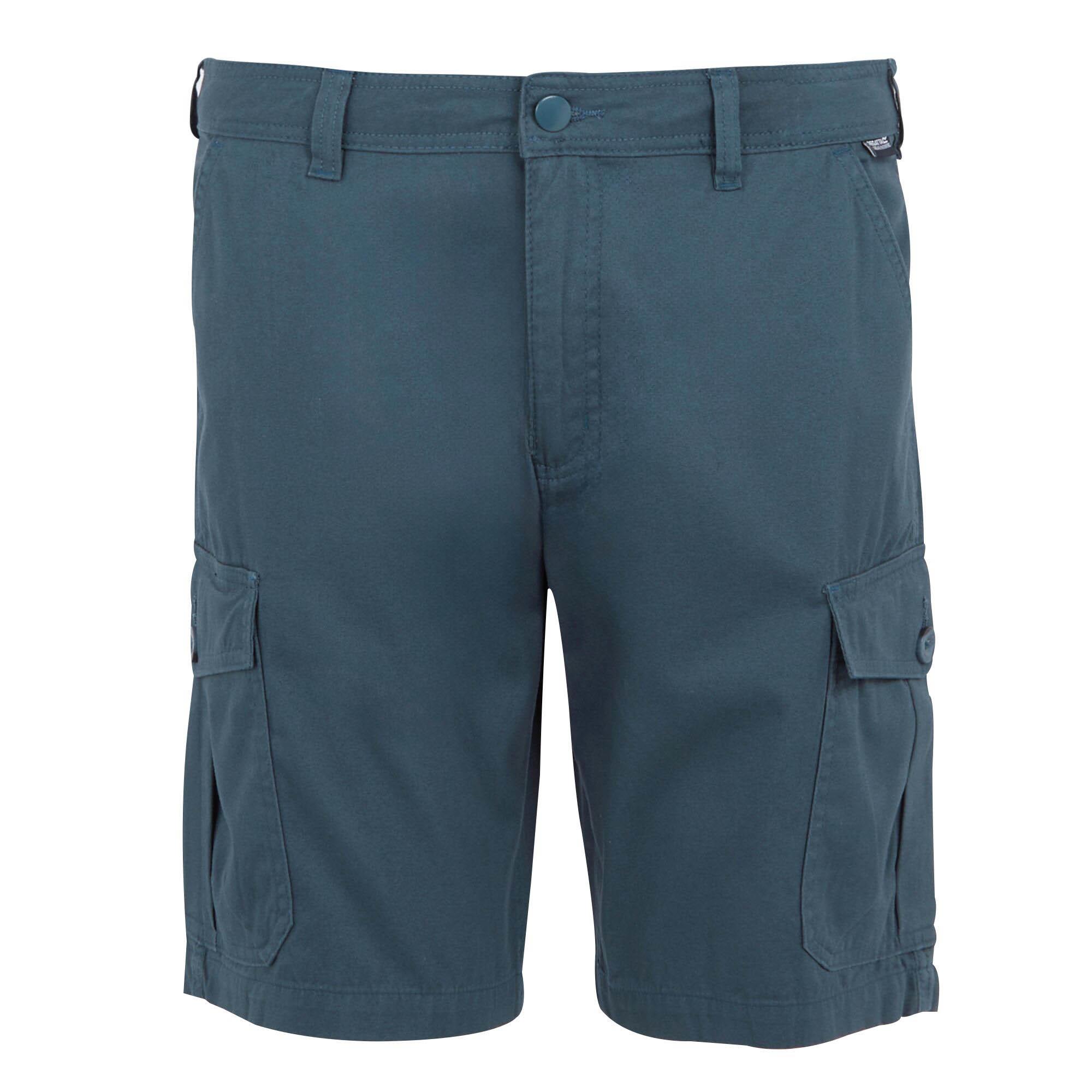 Regatta Herren Ruwan Shorts Baumwolle Cargo Style mehrere Taschen - Bild 20 von 27