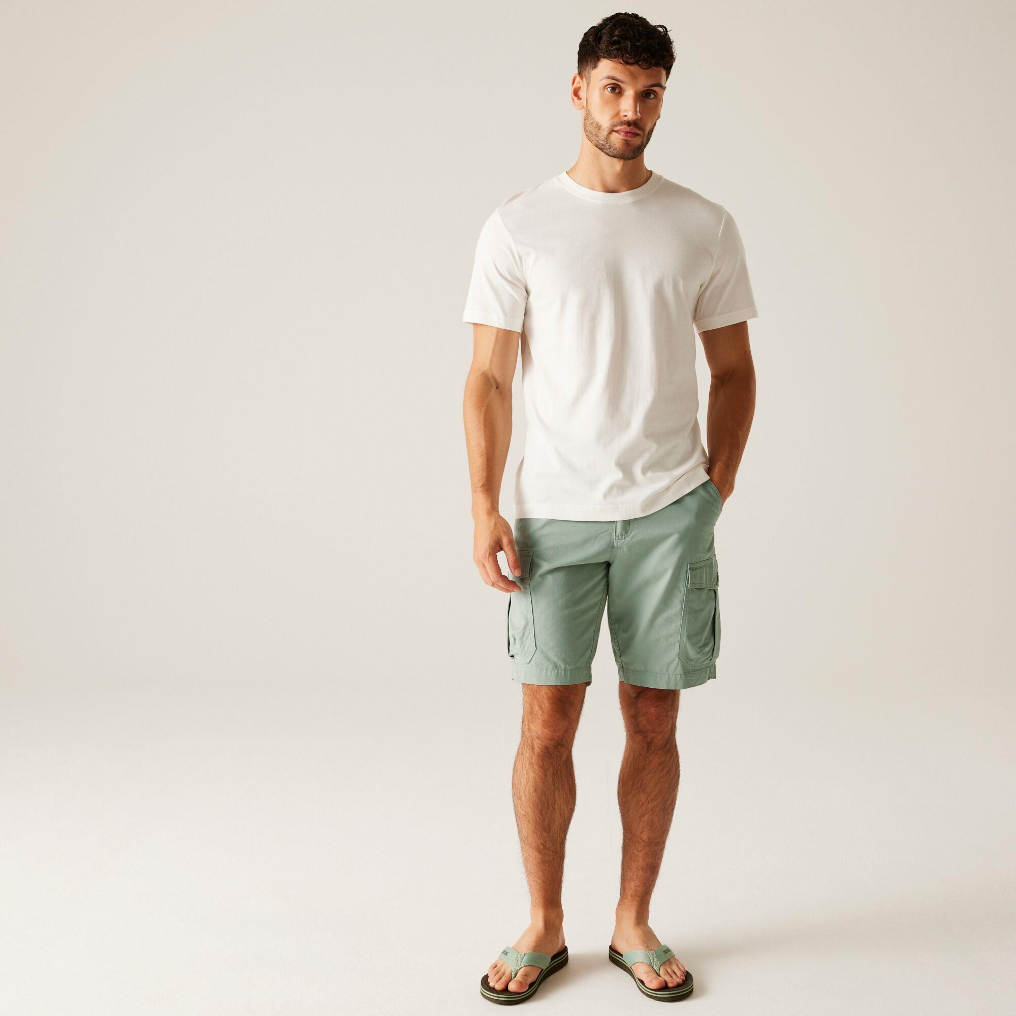 Regatta Herren Ruwan Shorts Baumwolle Cargo Style mehrere Taschen - Bild 24 von 27