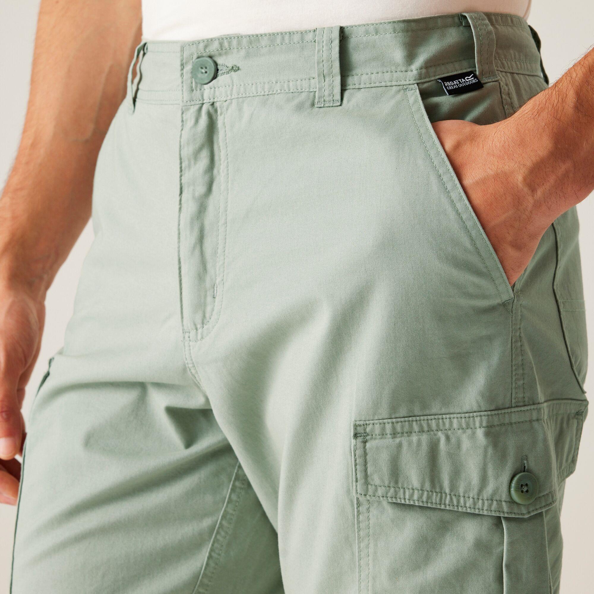 Regatta Herren Ruwan Shorts Baumwolle Cargo Style mehrere Taschen - Bild 25 von 27