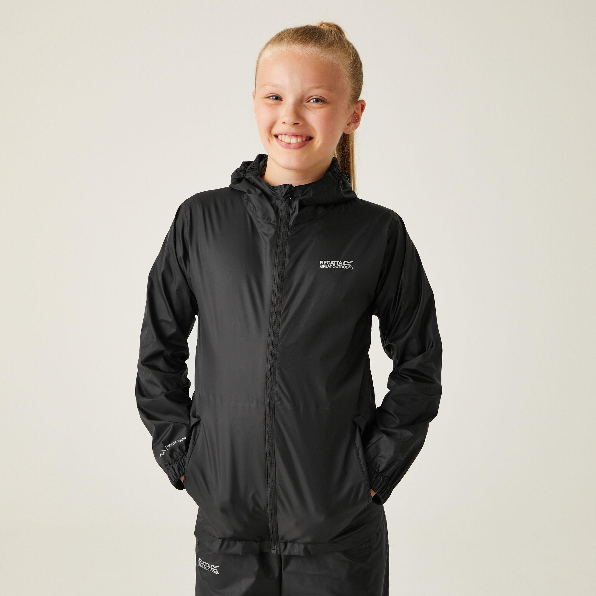 Regatta Kids Pack It Jacket III Waterproof Packaway Coat with Stuffsack - Picture 12 of 128